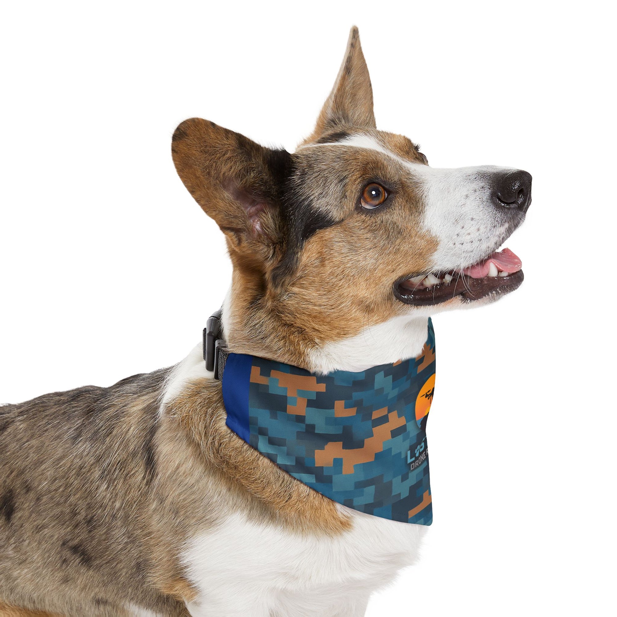 Pet Bandana Collar - Lost Pet Drone Recovery
