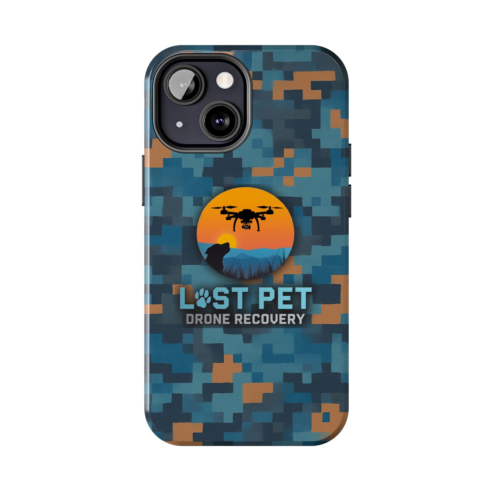 Lost Pet Drone Recovery Phone Case - *Signature LPDR Brand Camo*