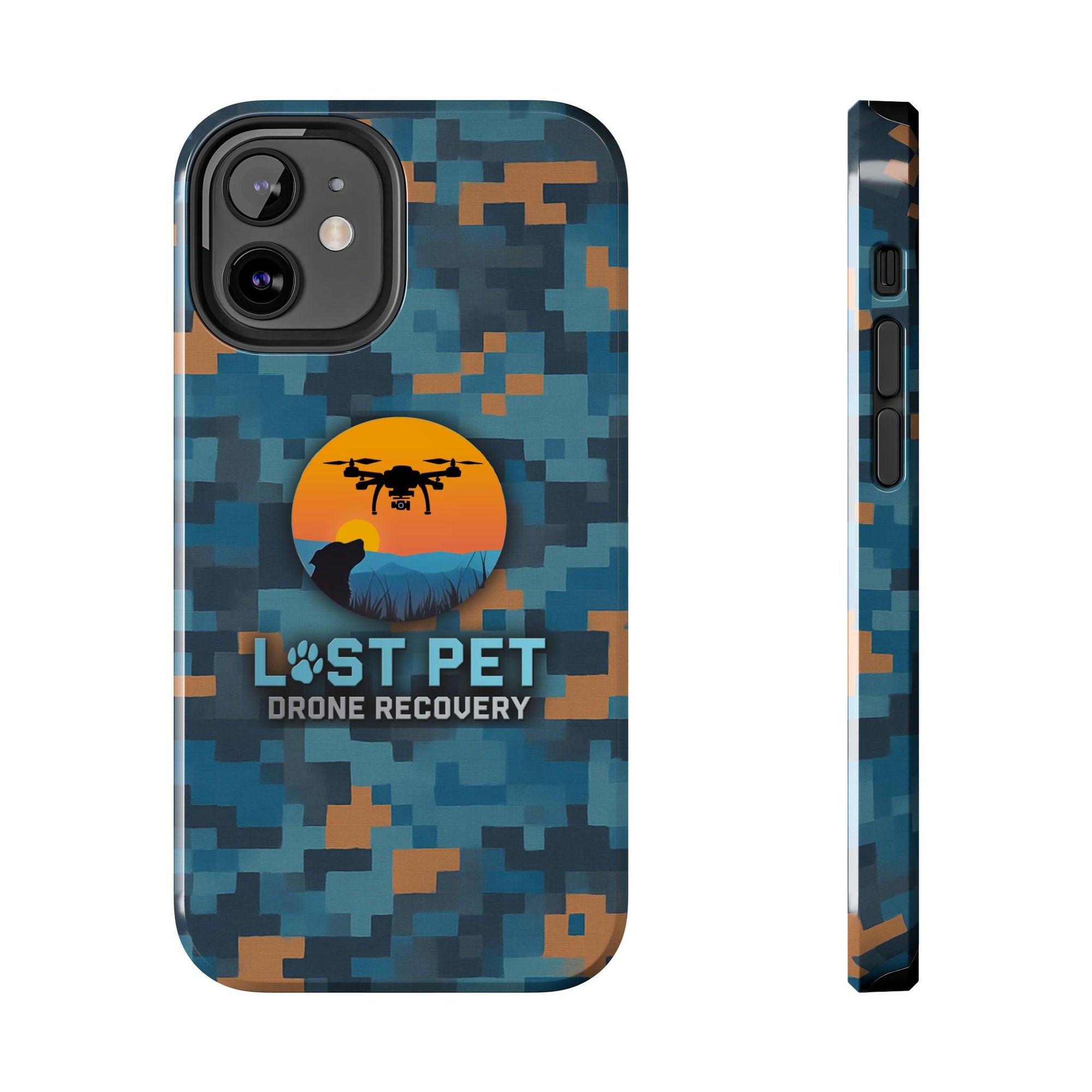 Lost Pet Drone Recovery Phone Case - *Signature LPDR Brand Camo*