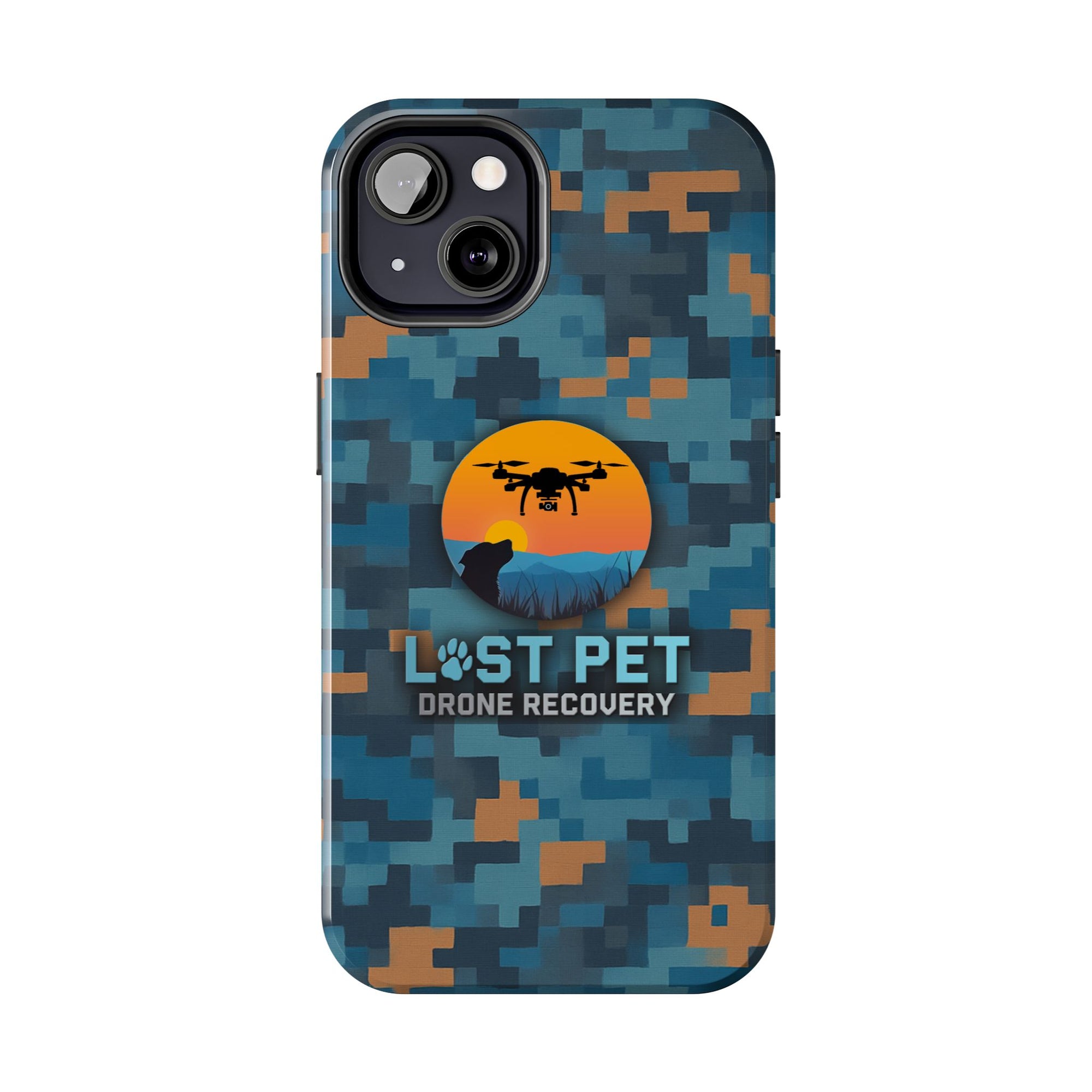 Lost Pet Drone Recovery Phone Case - *Signature LPDR Brand Camo*