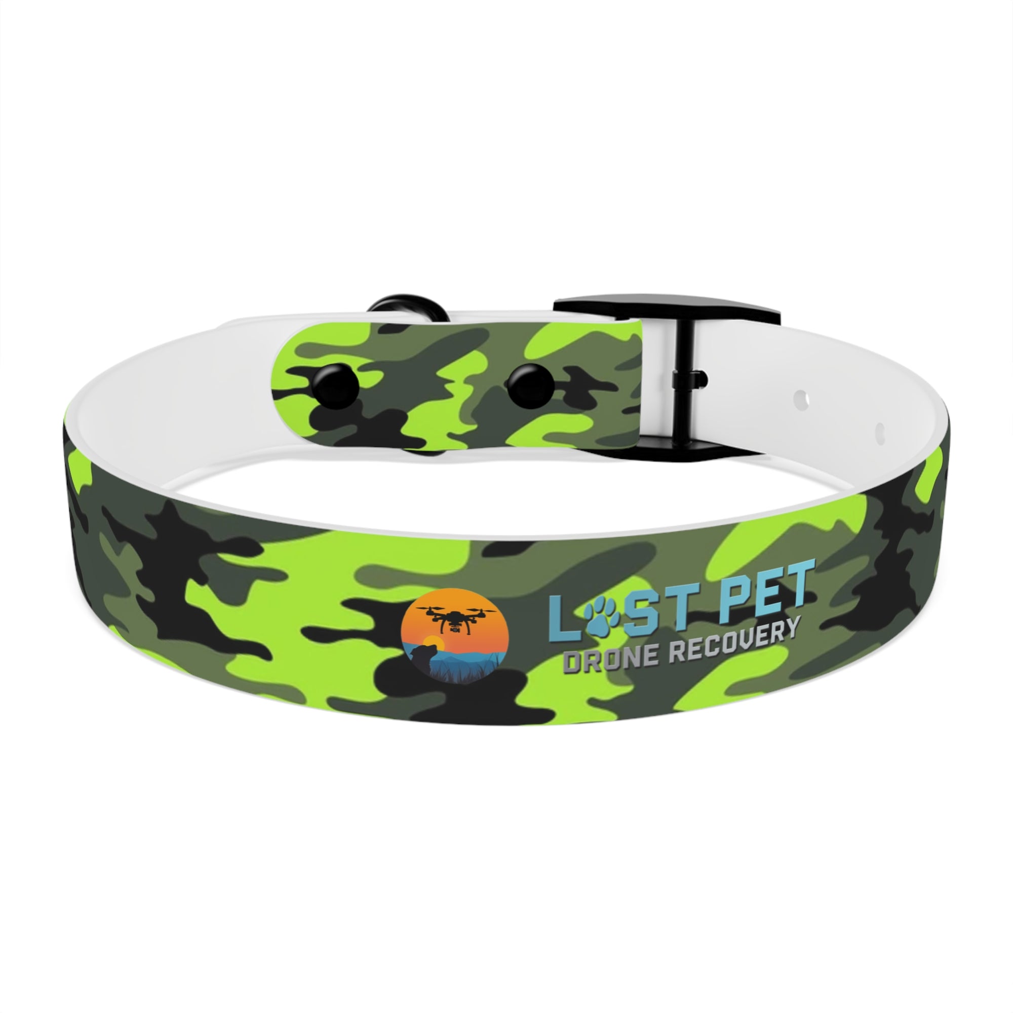 Camo Dog Collar - Lost Pet Drone Recovery
