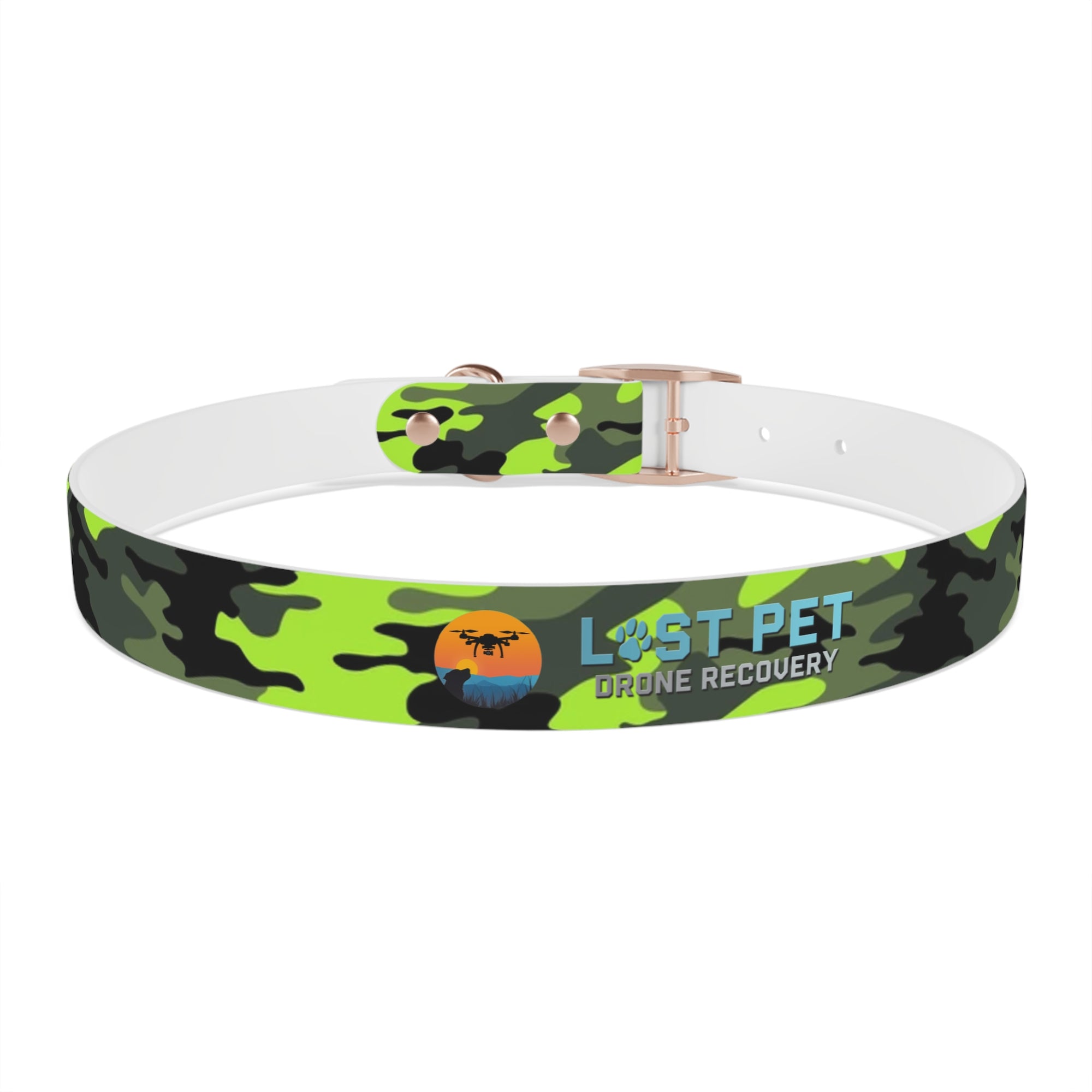 Camo Dog Collar - Lost Pet Drone Recovery