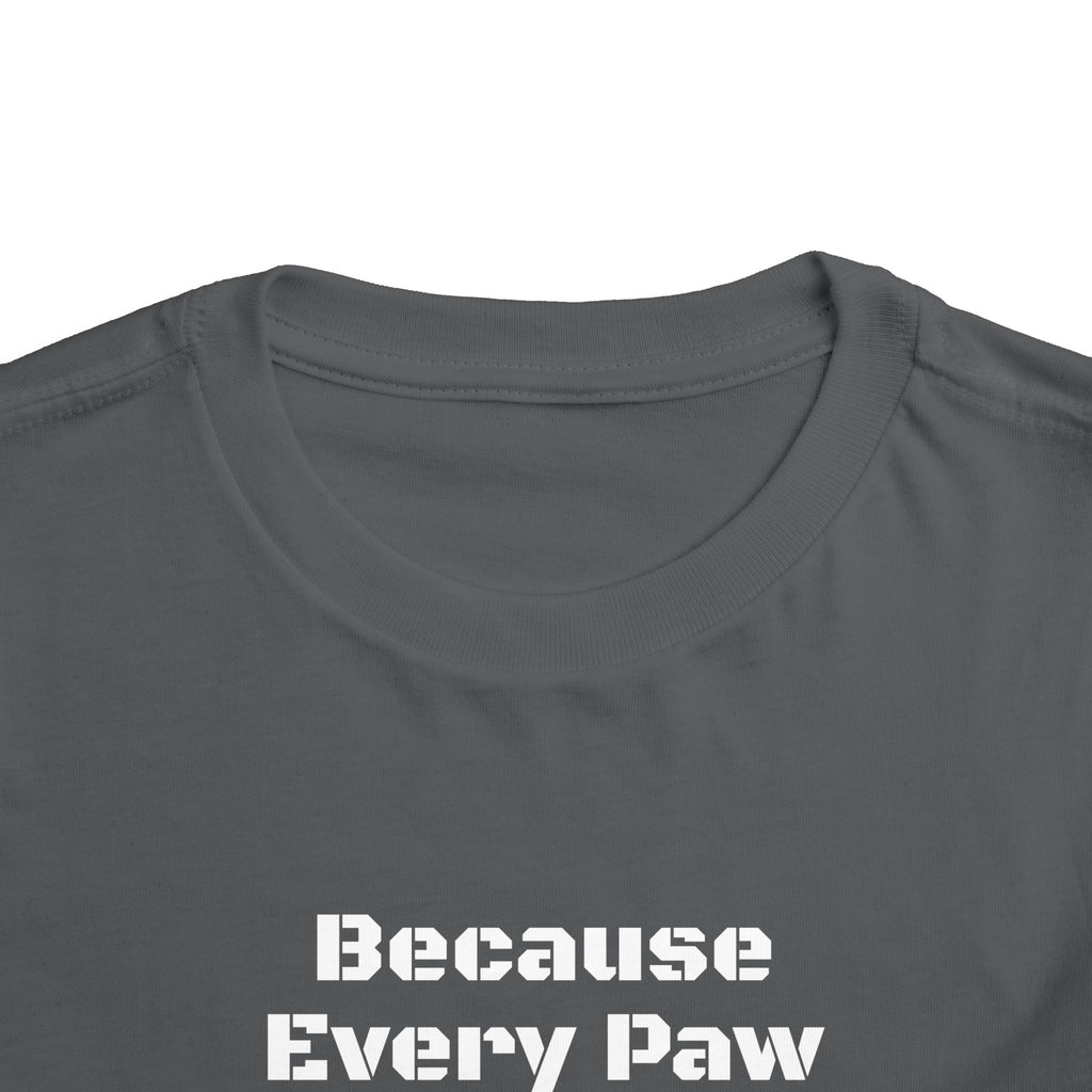 LPDR Toddler Tee - Every Paw Deserves to Come Home