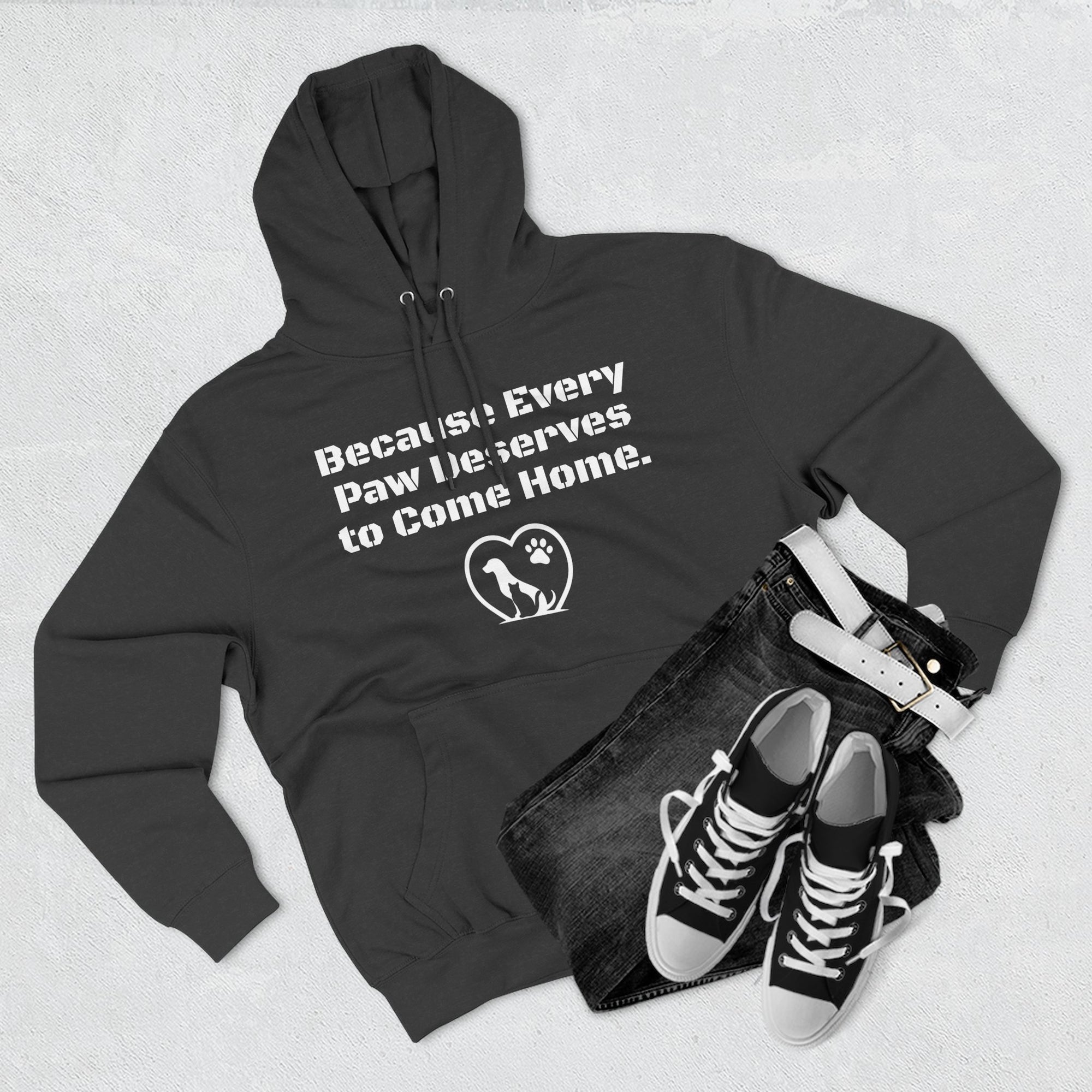 Every Paw Fleece Hoodie - LPDR
