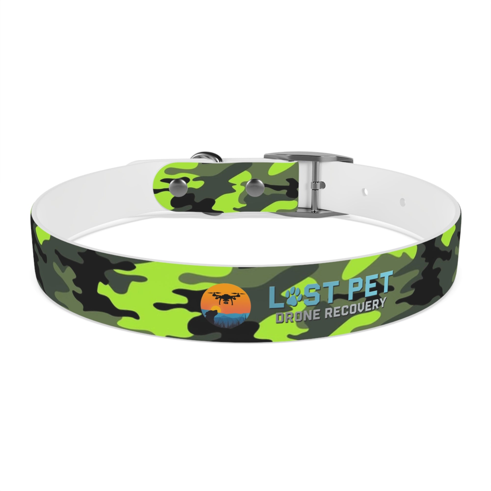 Camo Dog Collar - Lost Pet Drone Recovery