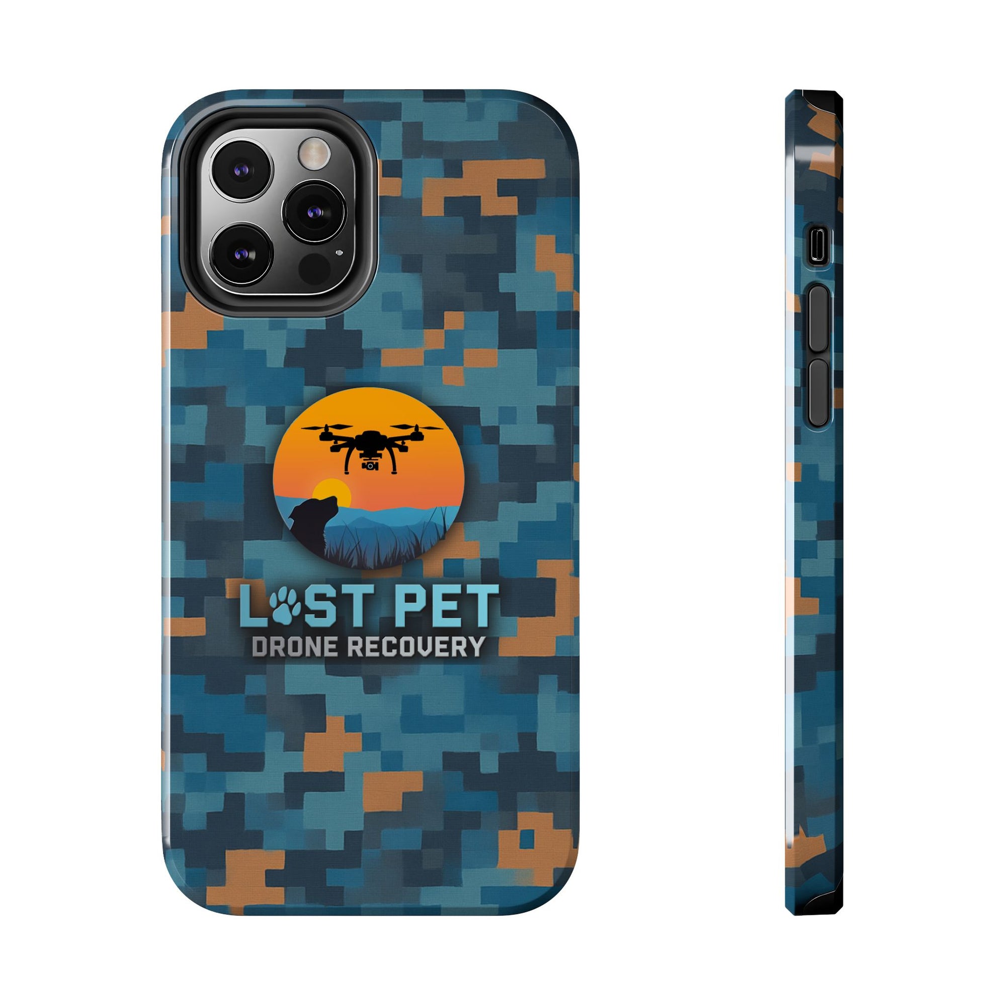 Lost Pet Drone Recovery Phone Case - *Signature LPDR Brand Camo*