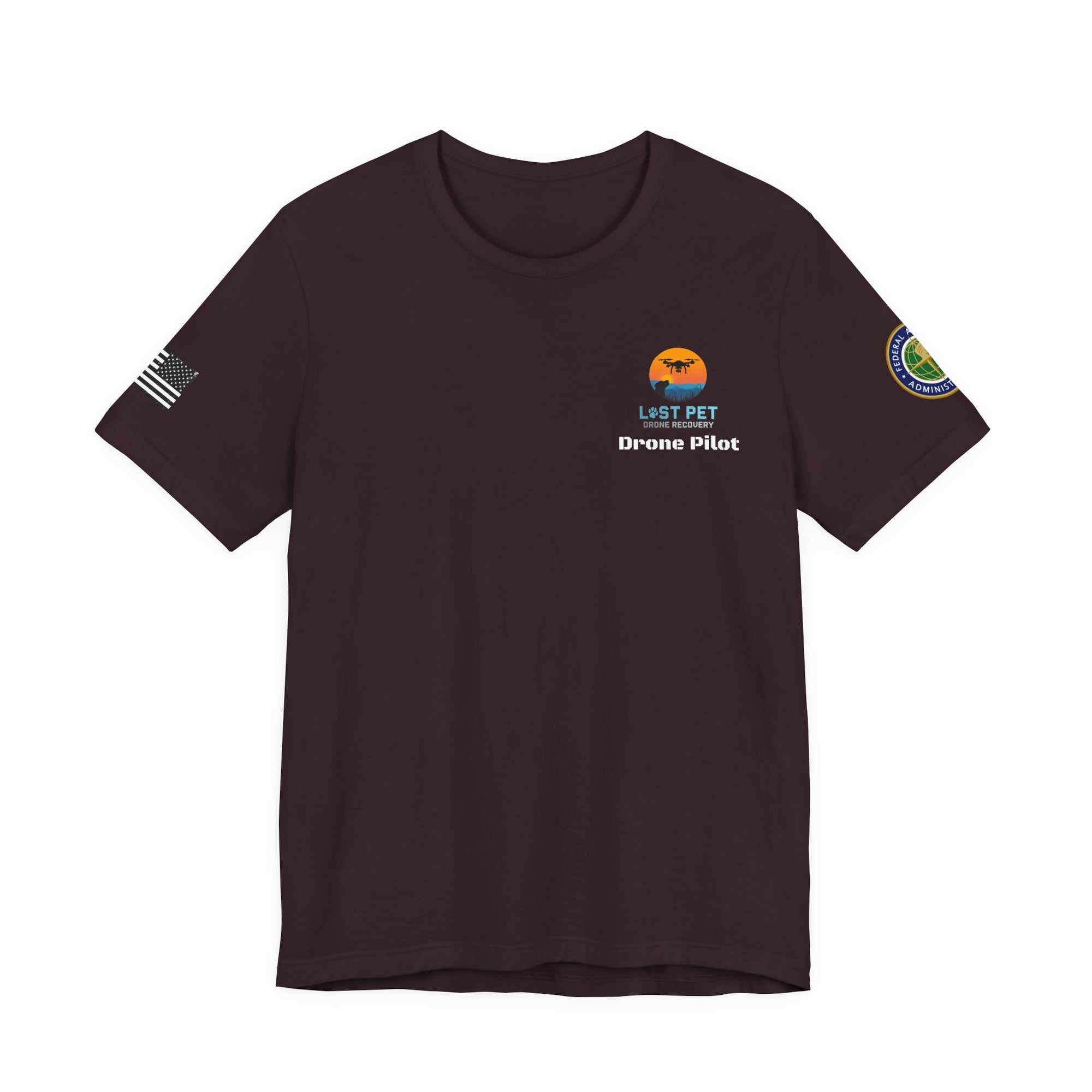 Custom FAA Drone Pilot Tee - LPDR