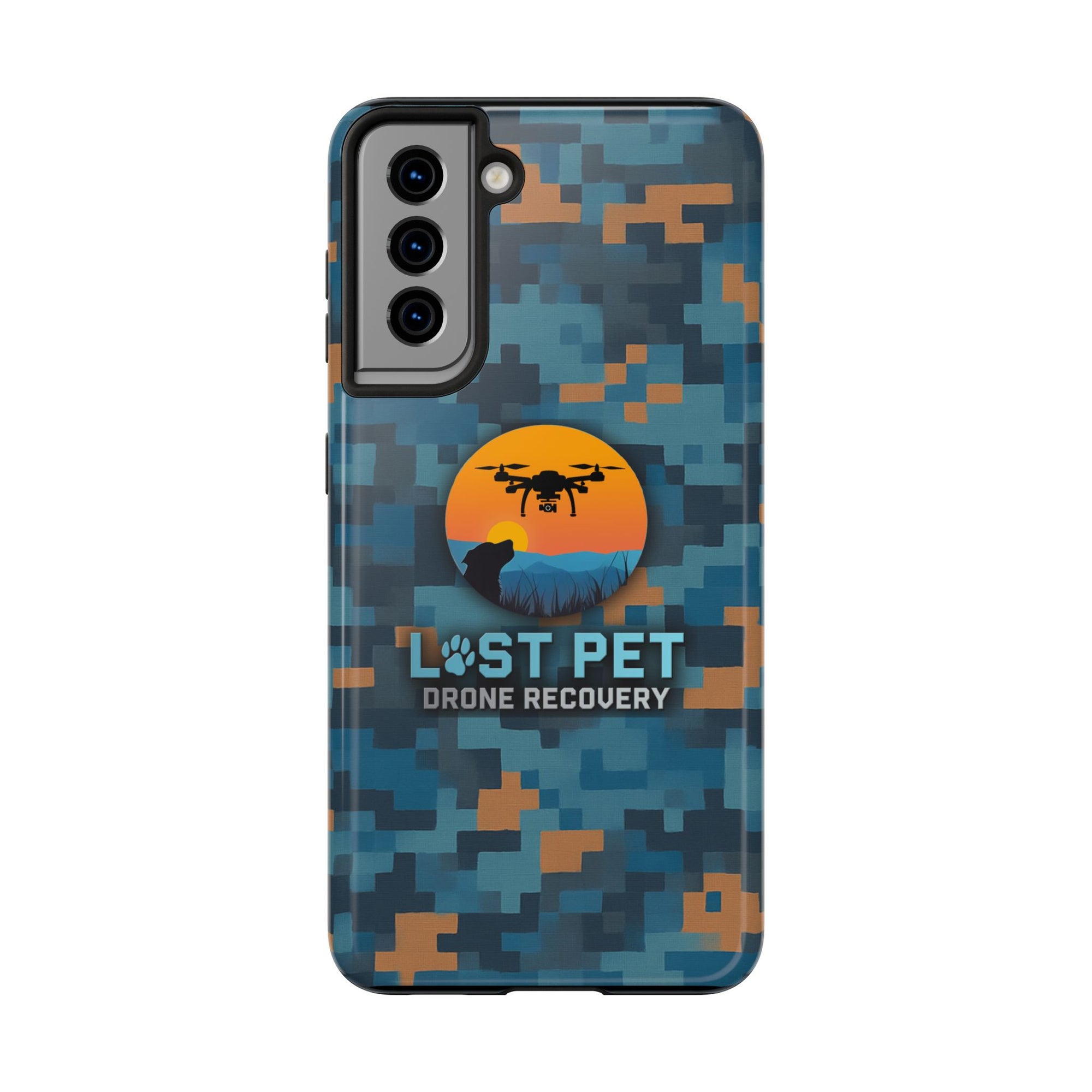 Lost Pet Drone Recovery Phone Case - *Signature LPDR Brand Camo*
