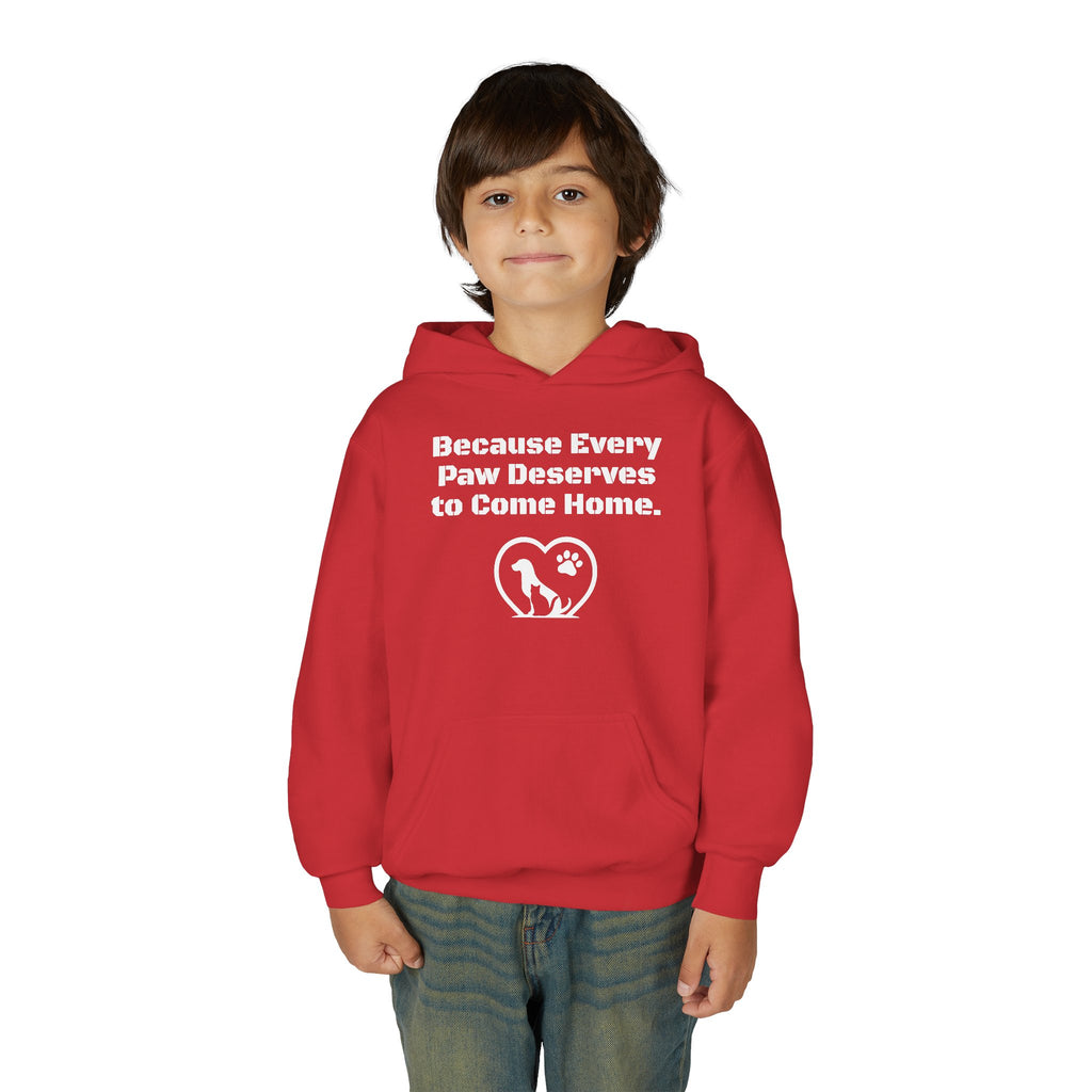 LPDR Hoodie for Youth – Because Every Paw Deserves to Come Home!