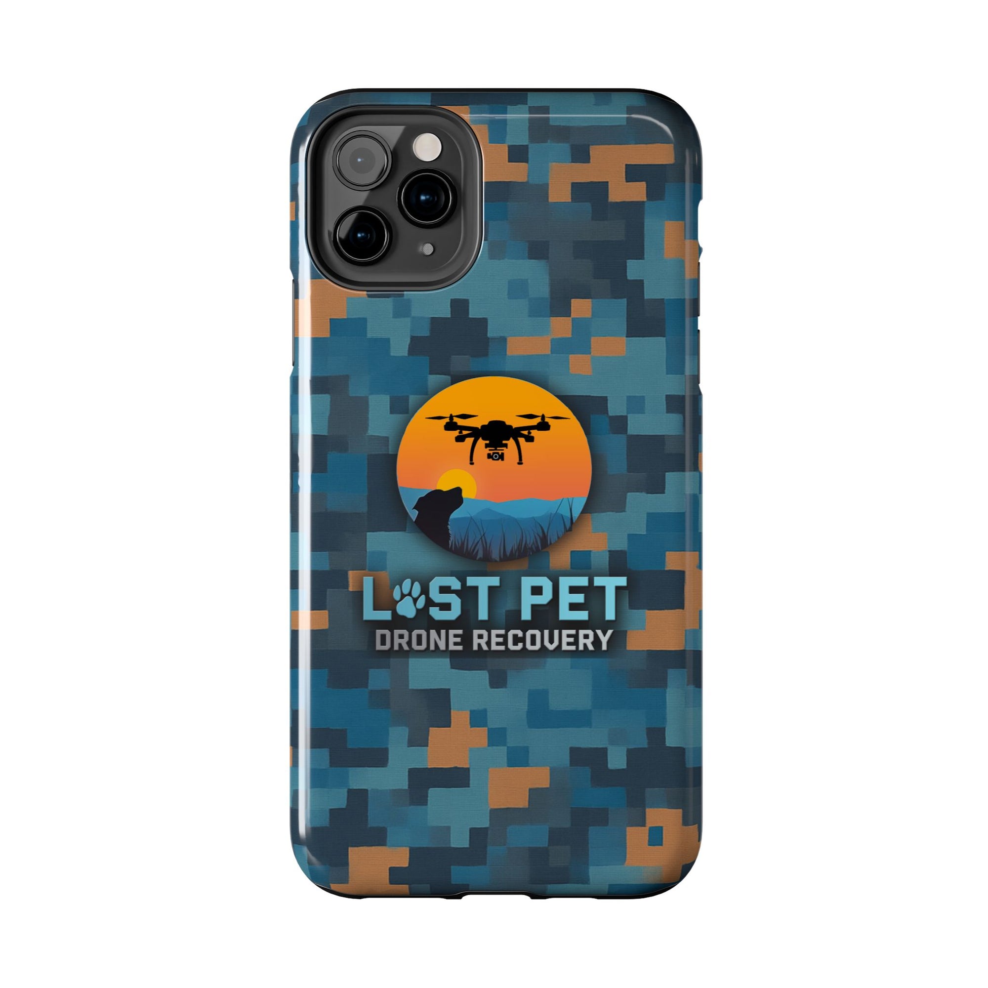 Lost Pet Drone Recovery Phone Case - *Signature LPDR Brand Camo*