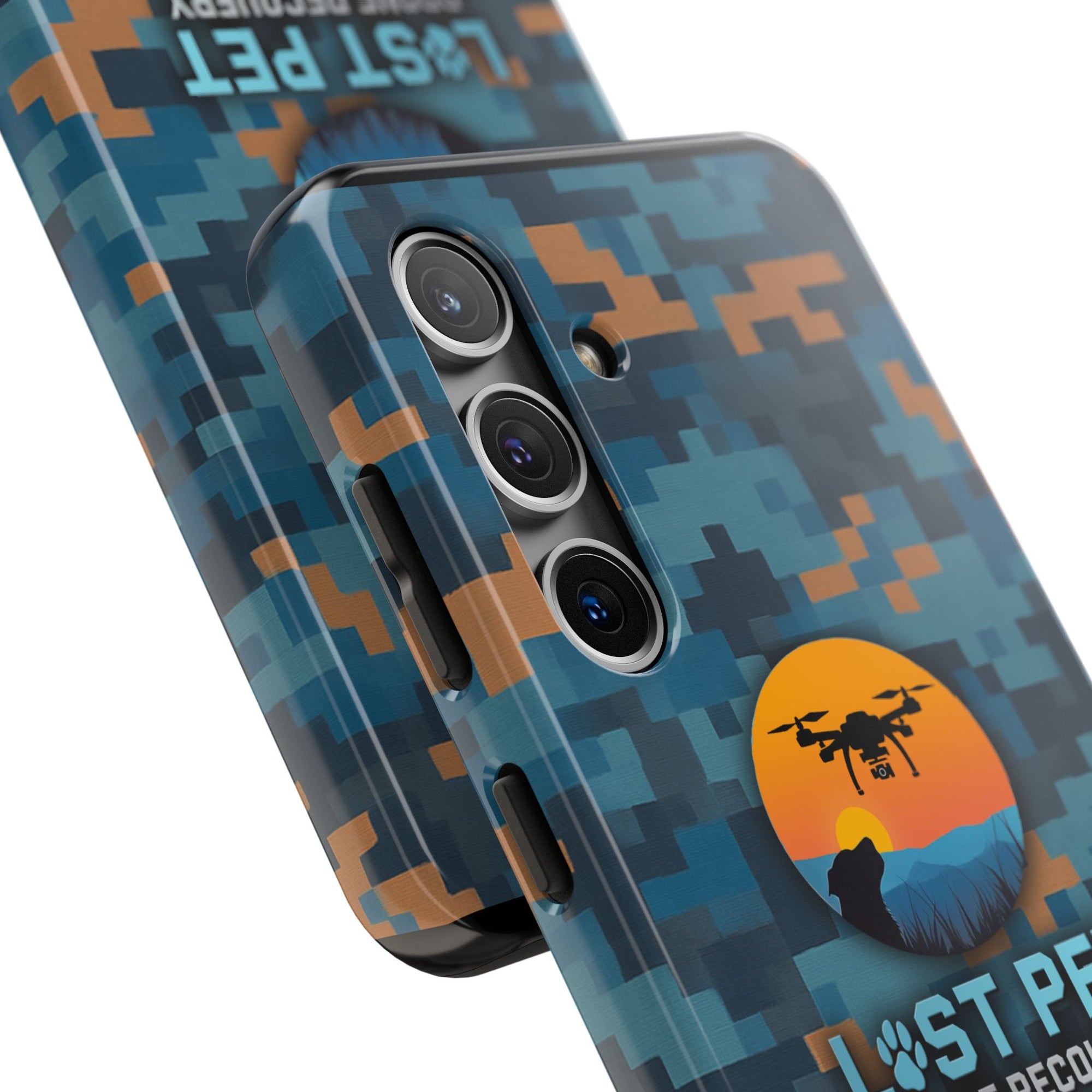 Lost Pet Drone Recovery Phone Case - *Signature LPDR Brand Camo*