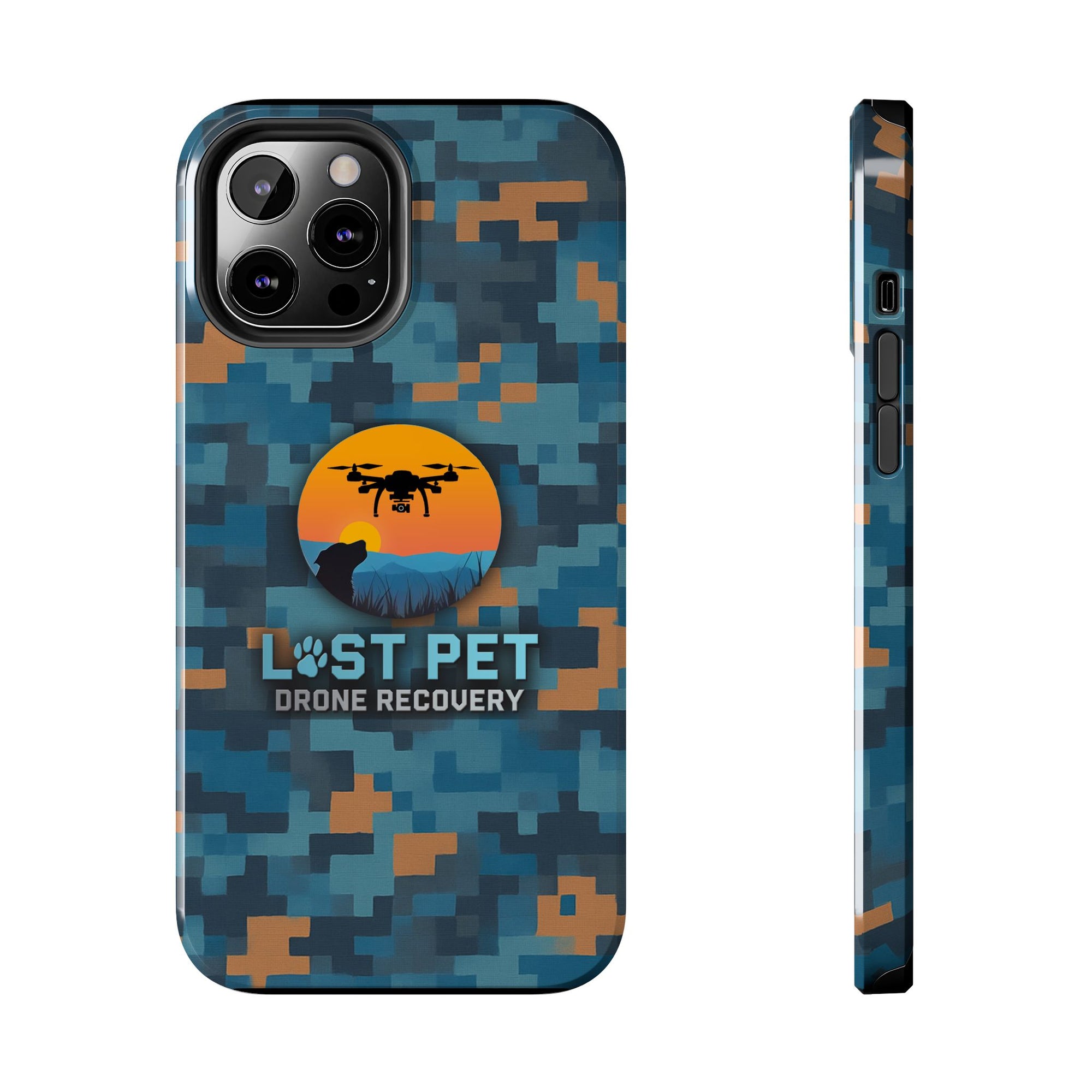 Lost Pet Drone Recovery Phone Case - *Signature LPDR Brand Camo*