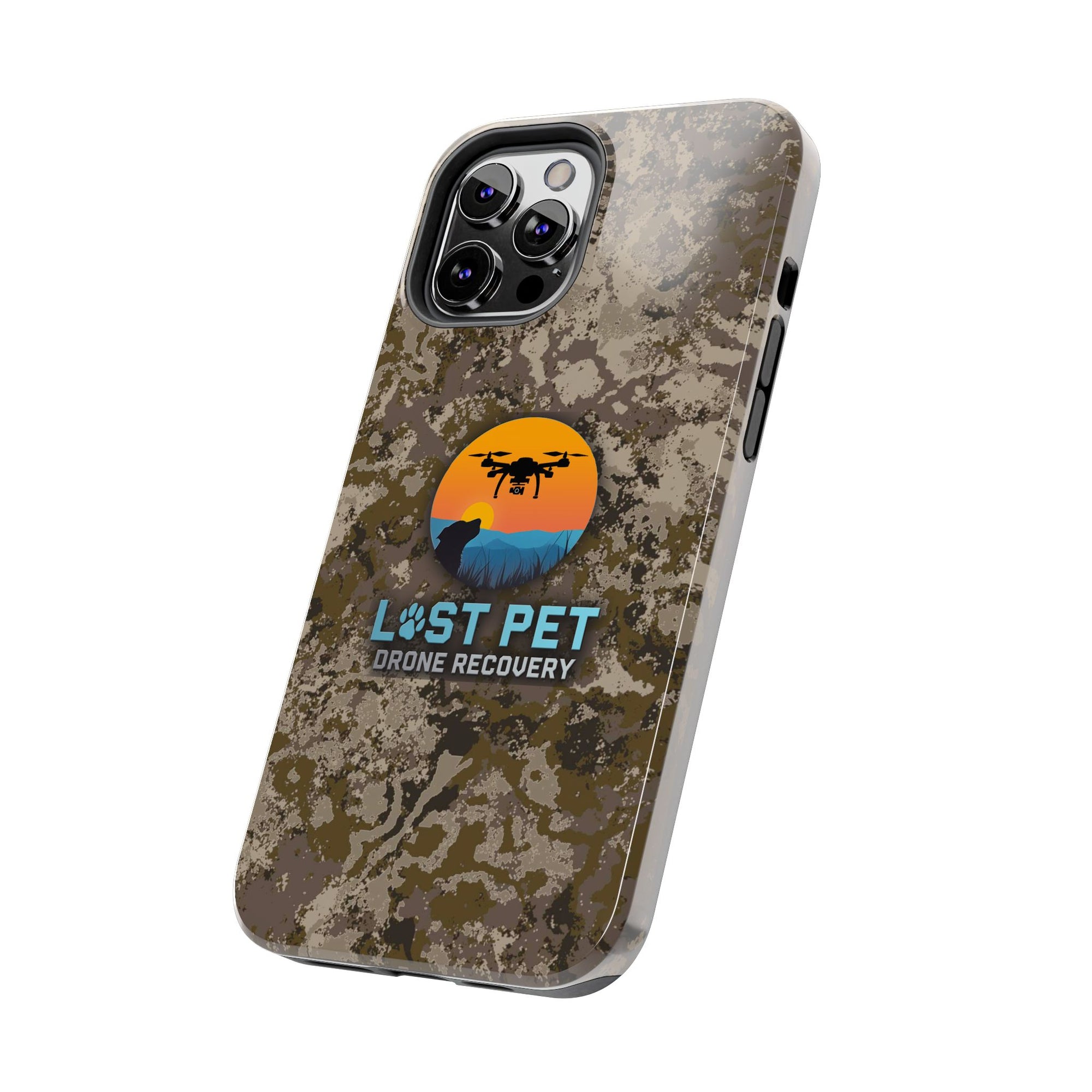 Lost Pet Drone Recovery Phone Case - Camo