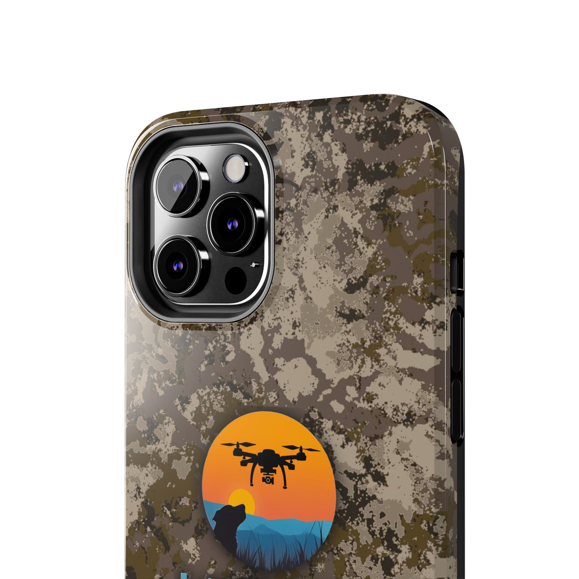 Lost Pet Drone Recovery Phone Case - Camo