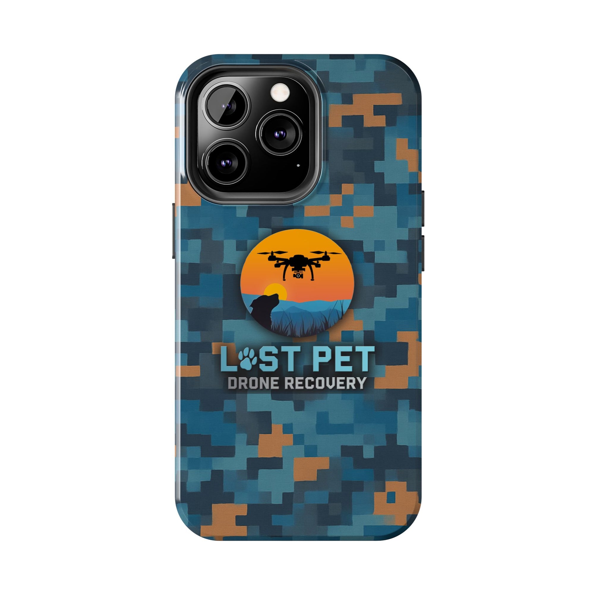 Lost Pet Drone Recovery Phone Case - *Signature LPDR Brand Camo*