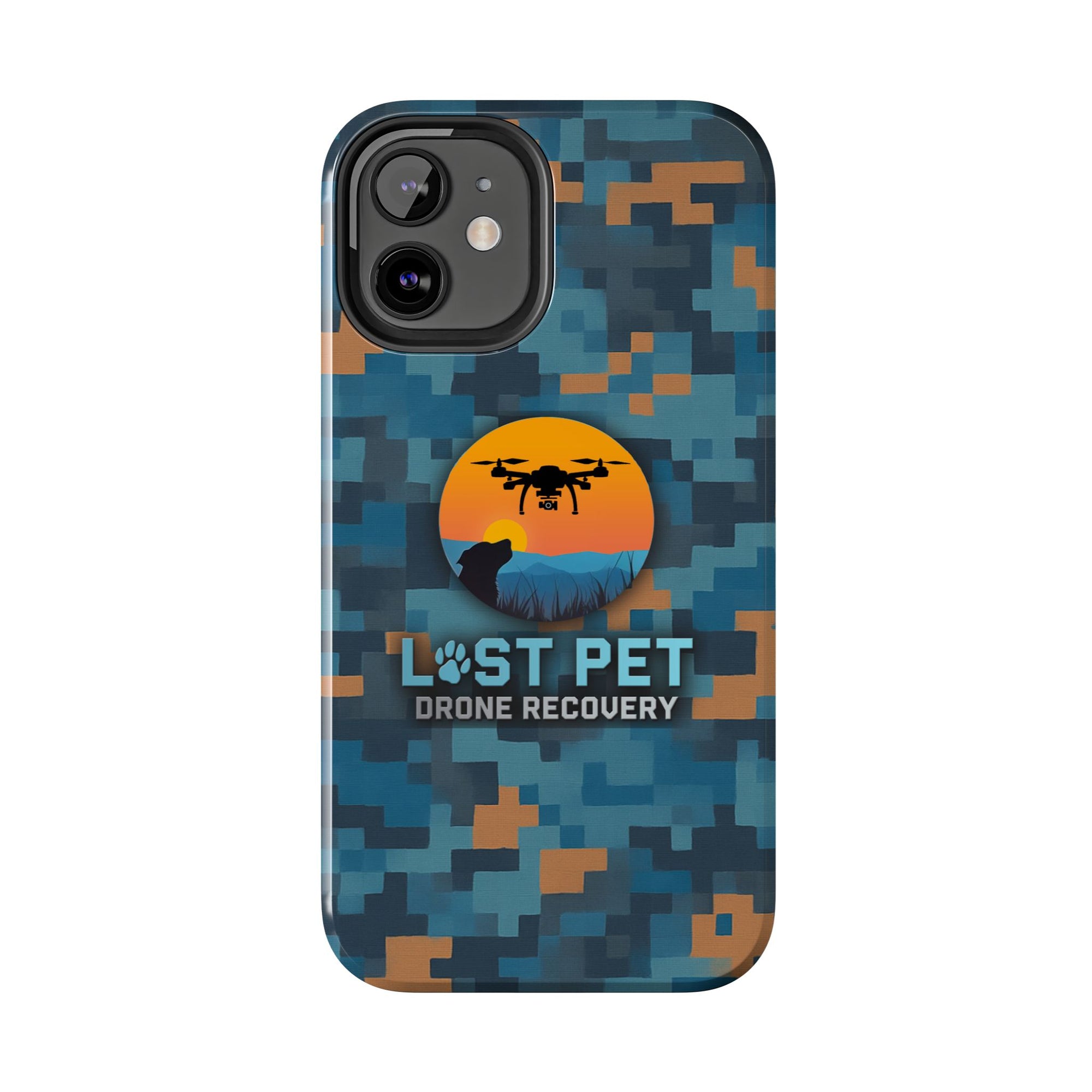 Lost Pet Drone Recovery Phone Case - *Signature LPDR Brand Camo*