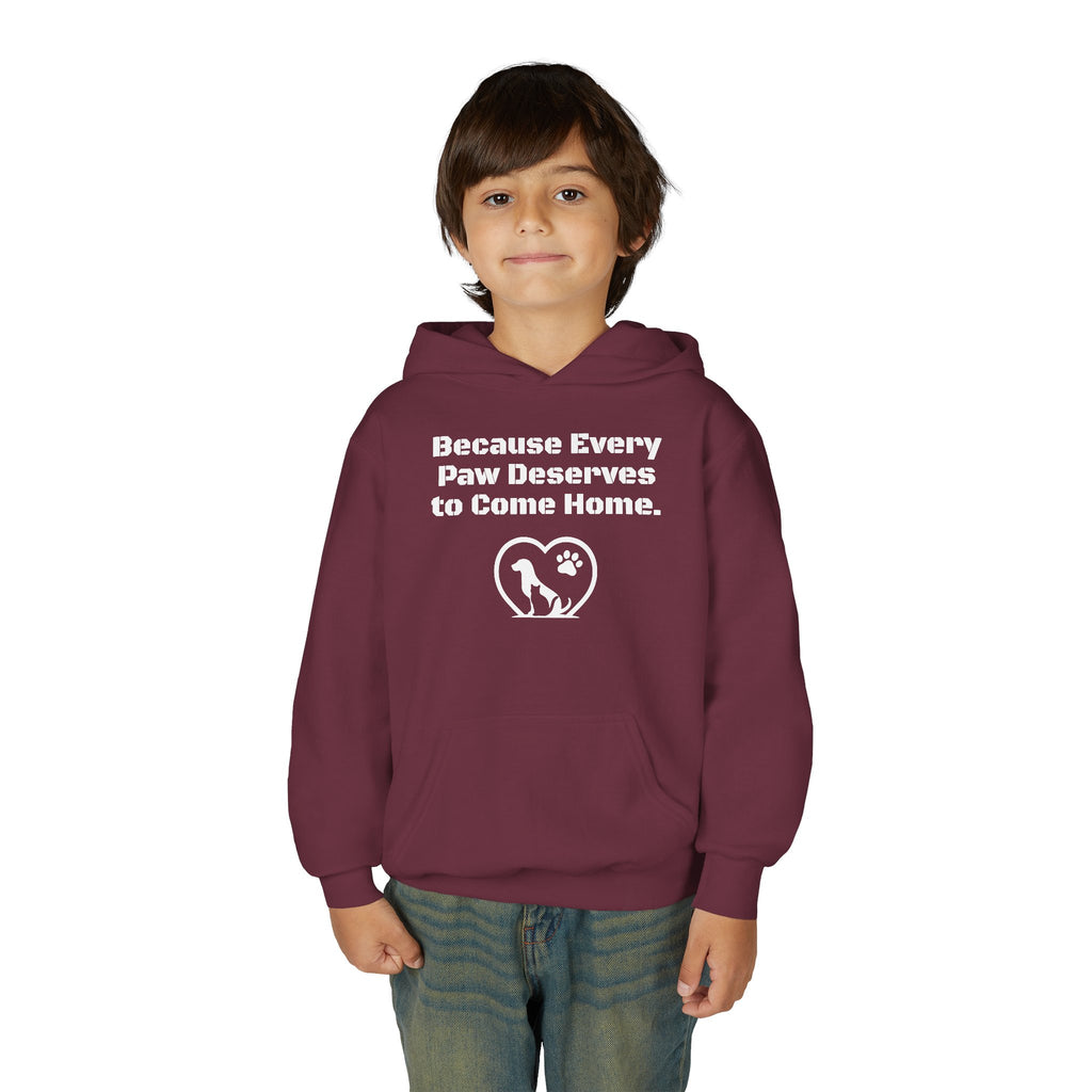 LPDR Hoodie for Youth – Because Every Paw Deserves to Come Home!
