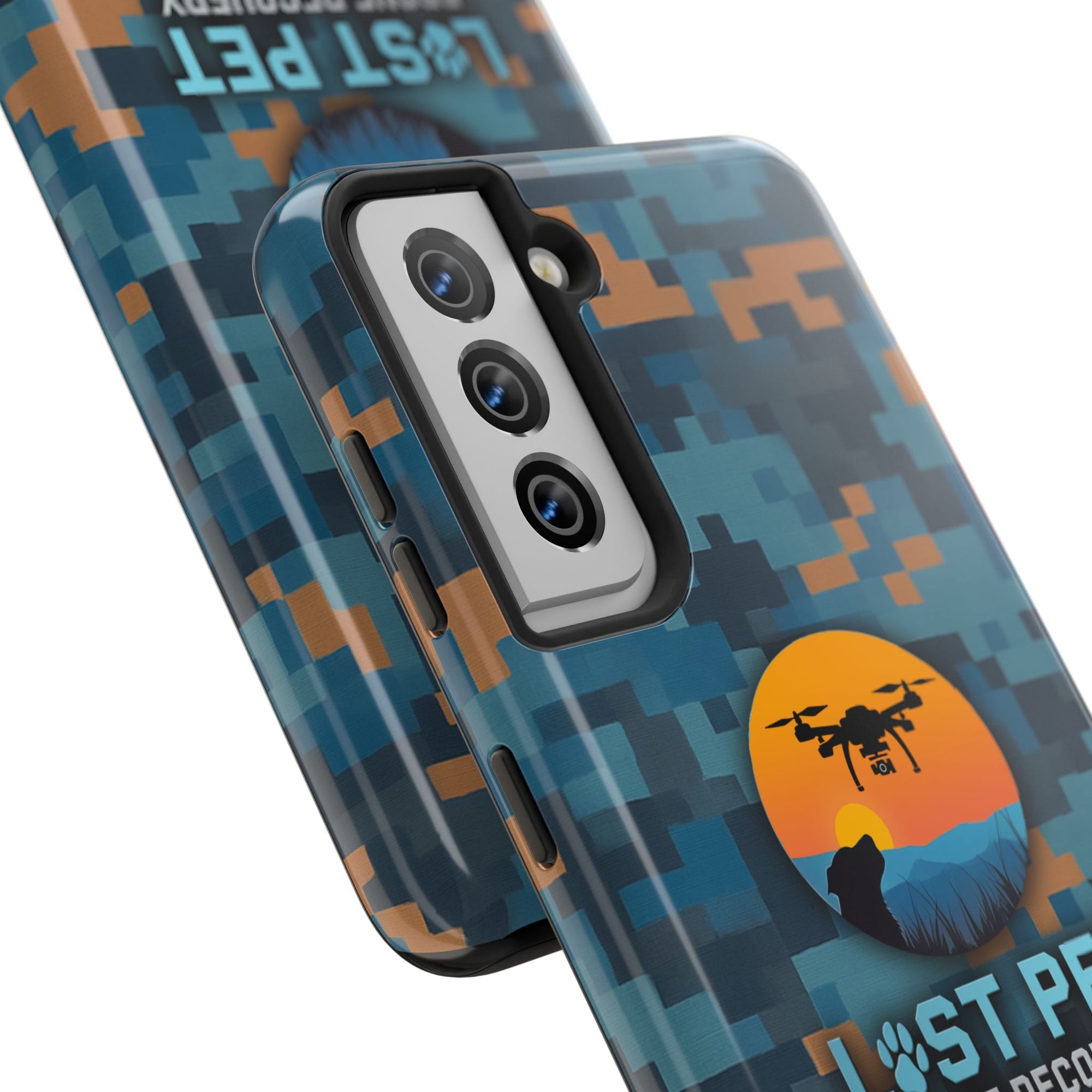 Lost Pet Drone Recovery Phone Case - *Signature LPDR Brand Camo*