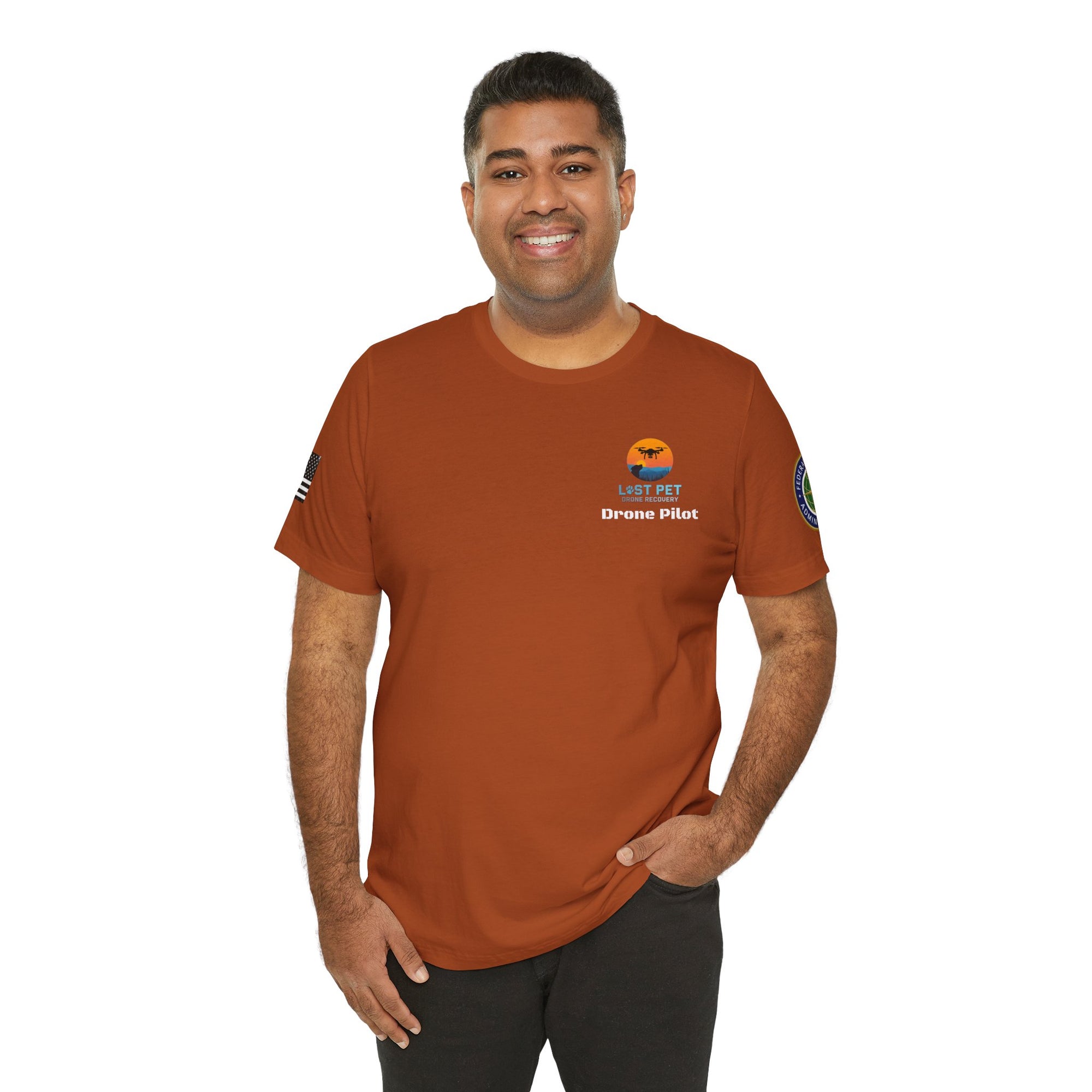 Custom FAA Drone Pilot Tee - LPDR