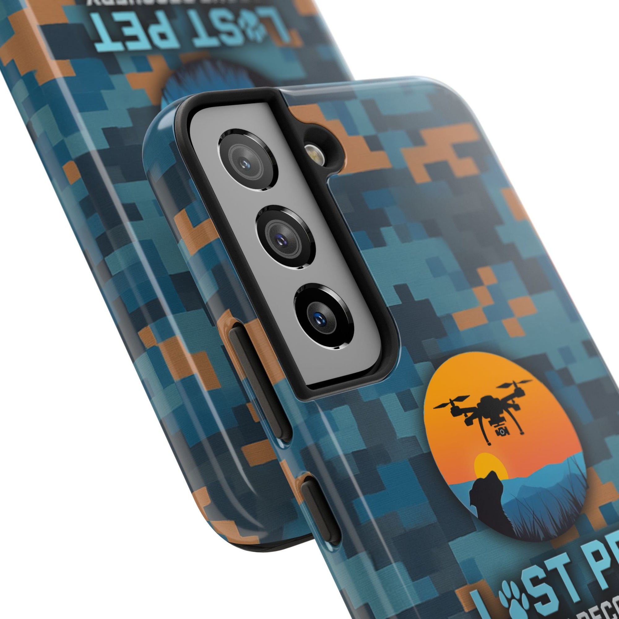 Lost Pet Drone Recovery Phone Case - *Signature LPDR Brand Camo*
