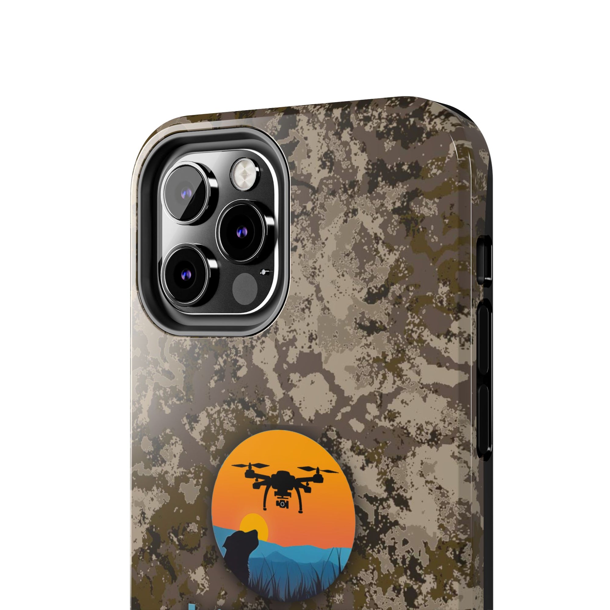 Lost Pet Drone Recovery Phone Case - Camo