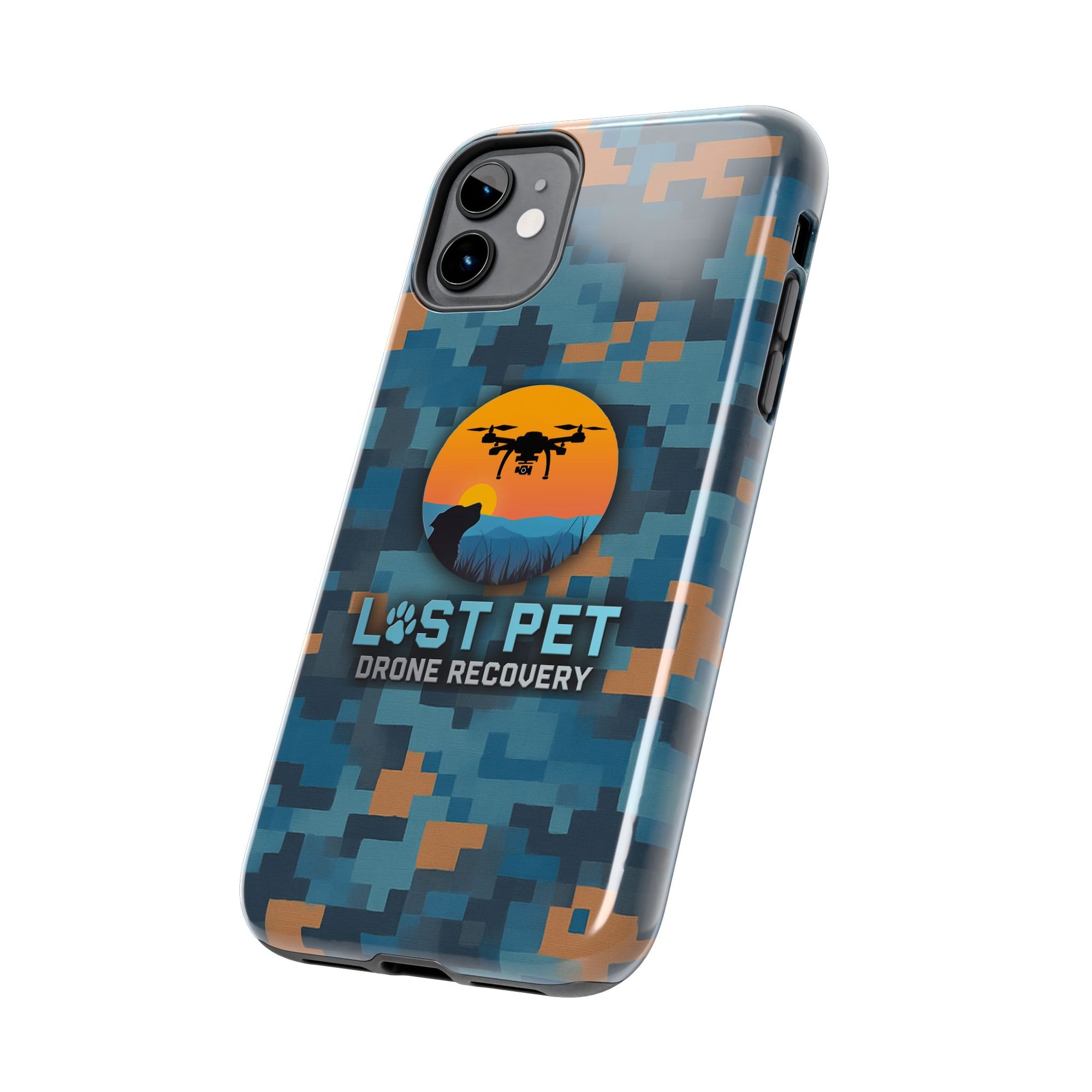 Lost Pet Drone Recovery Phone Case - *Signature LPDR Brand Camo*