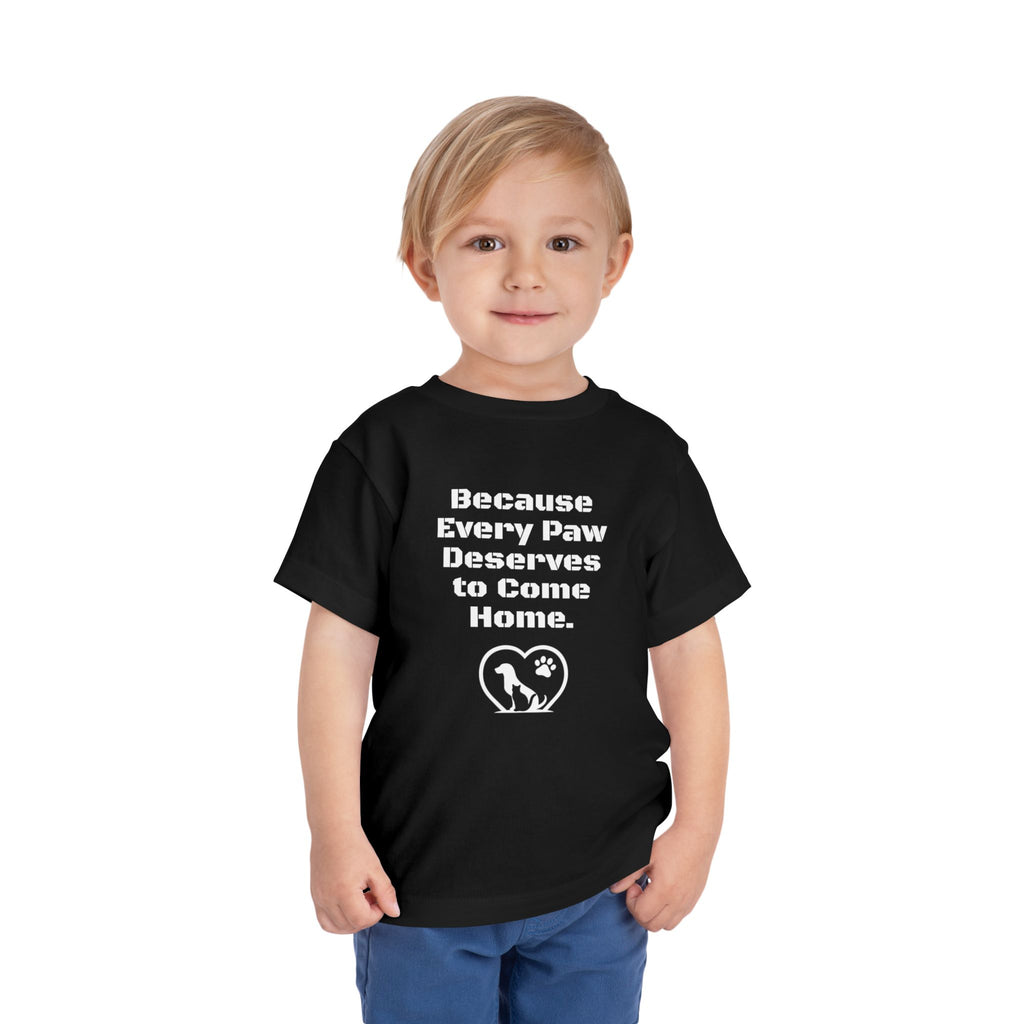 LPDR Toddler Tee - Every Paw Deserves to Come Home
