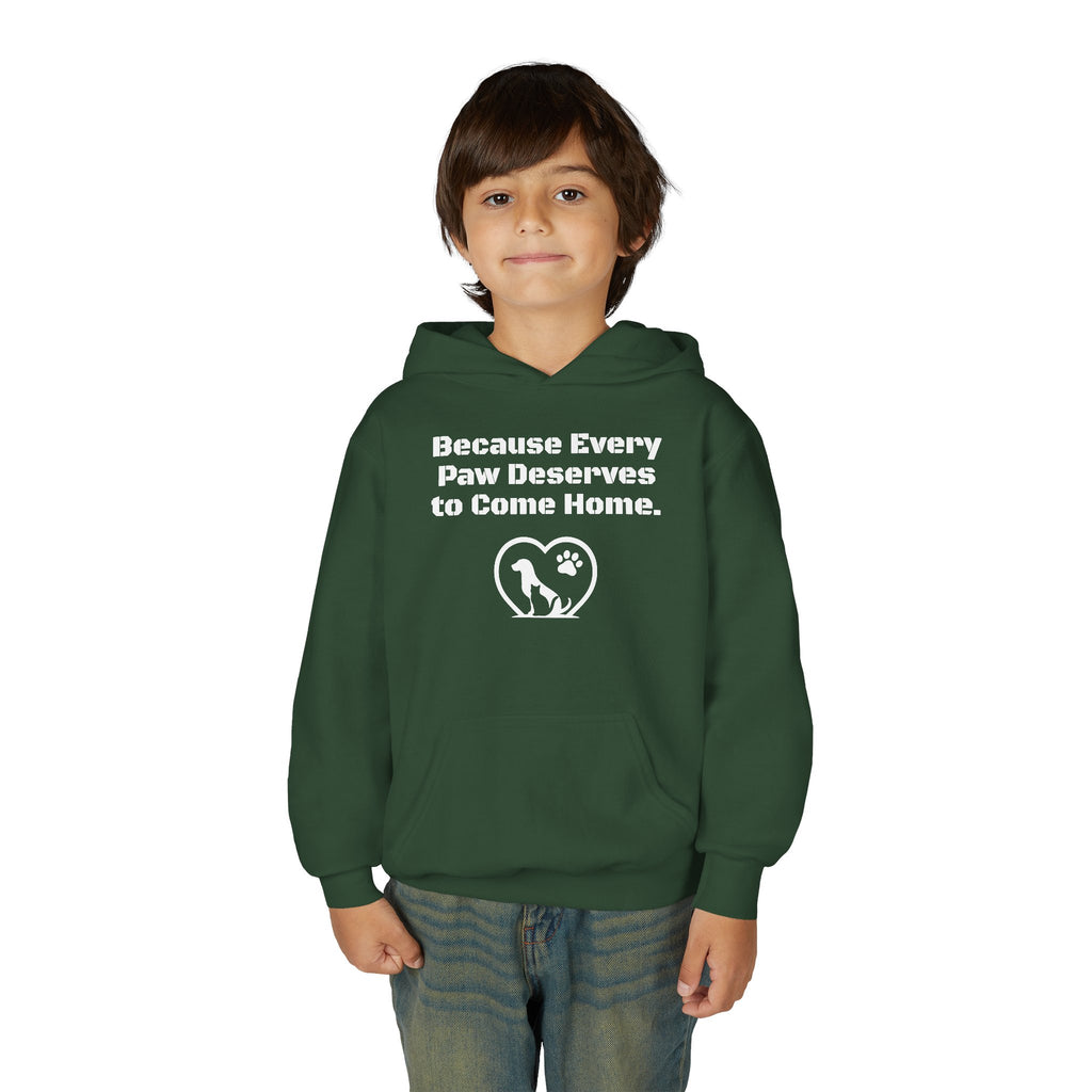 LPDR Hoodie for Youth – Because Every Paw Deserves to Come Home!