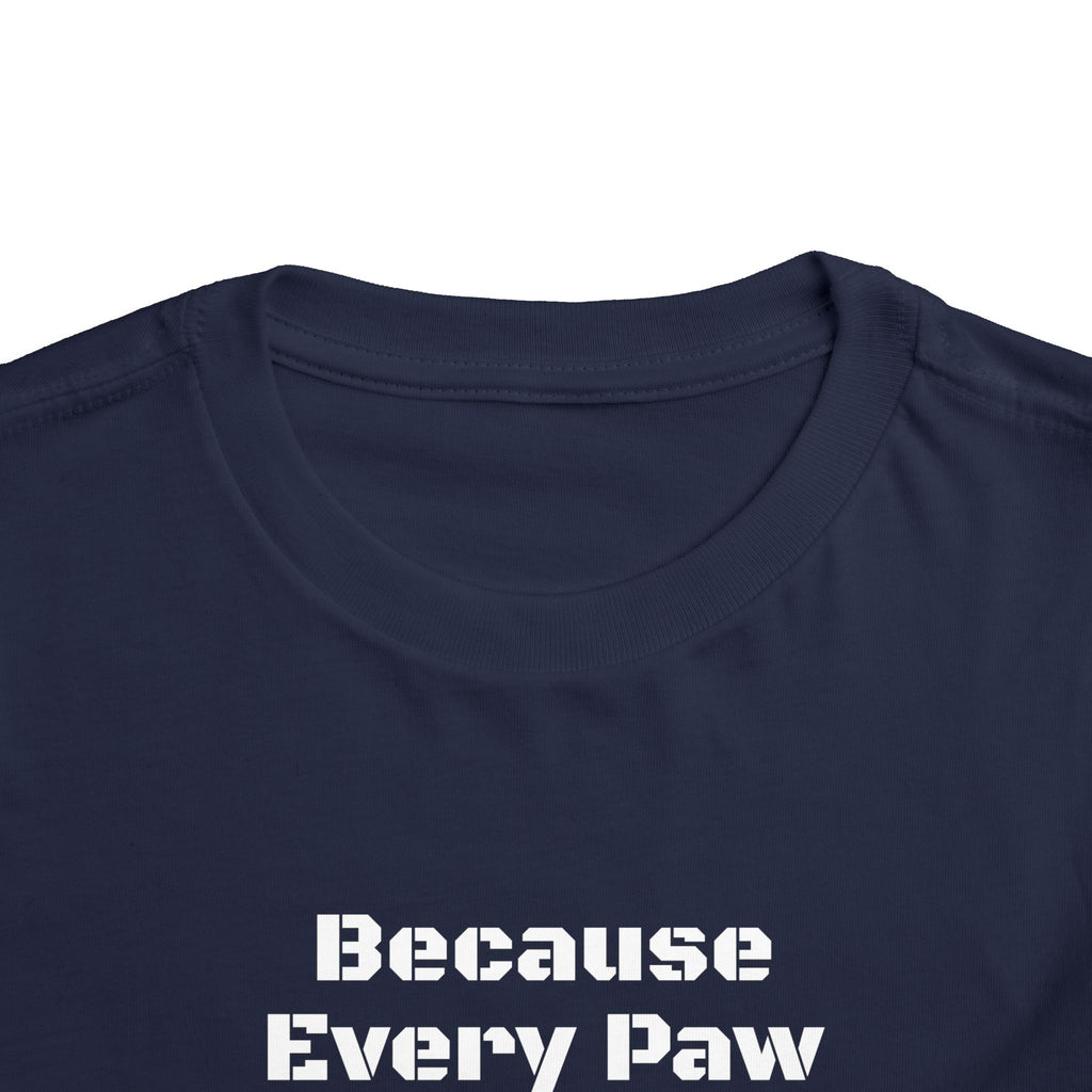 LPDR Toddler Tee - Every Paw Deserves to Come Home