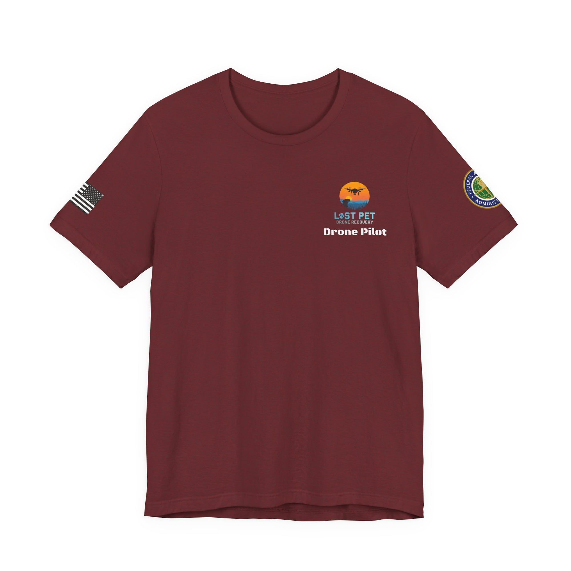 Custom FAA Drone Pilot Tee - LPDR