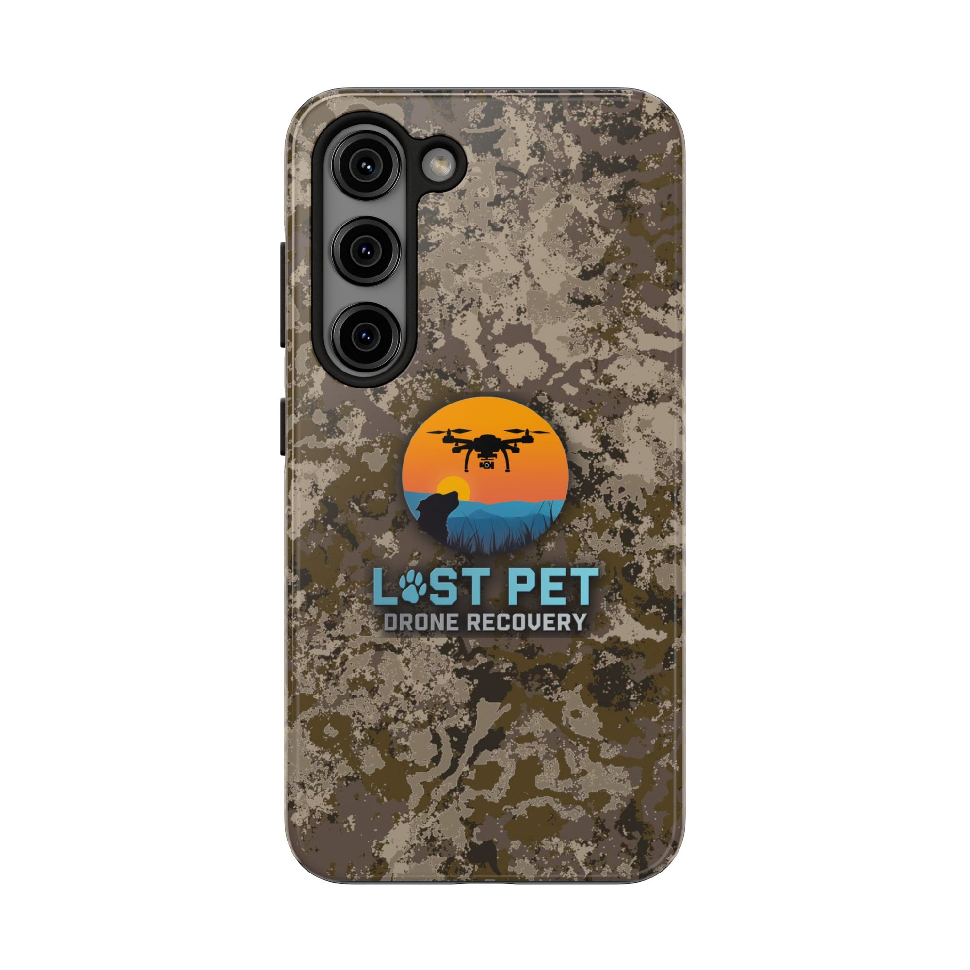 Lost Pet Drone Recovery Phone Case - Camo