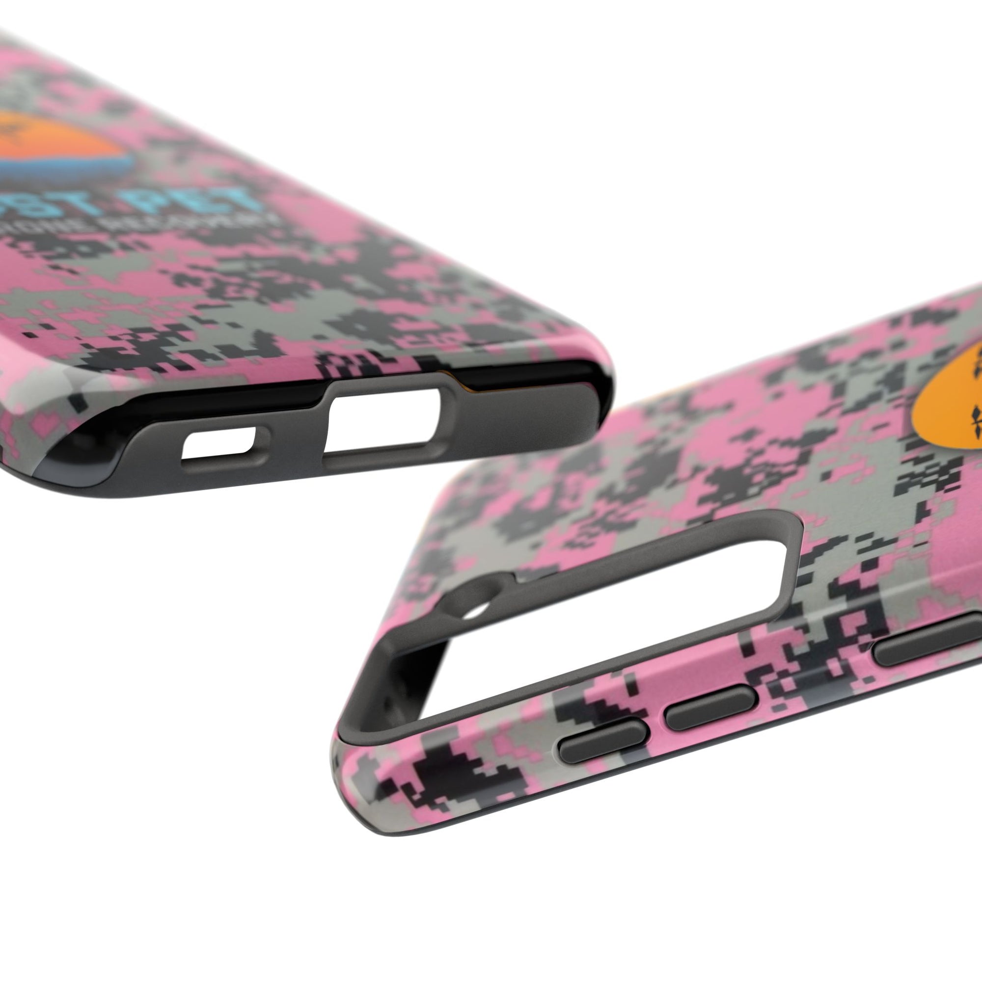 Lost Pet Drone Recovery Phone Case - Pink Camo