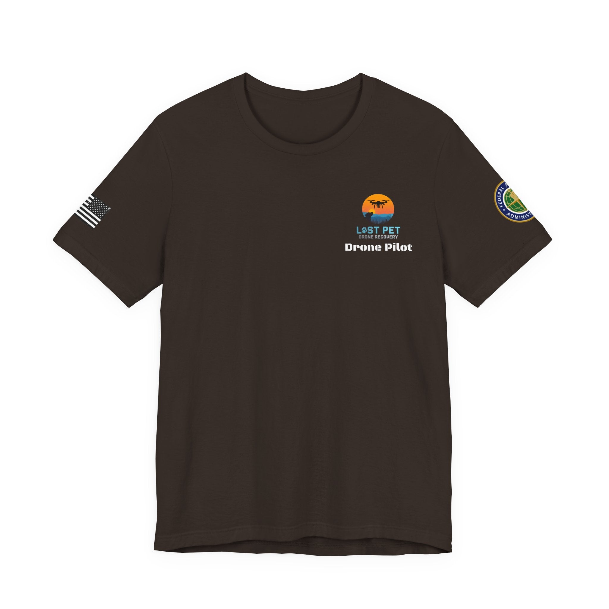 Custom FAA Drone Pilot Tee - LPDR