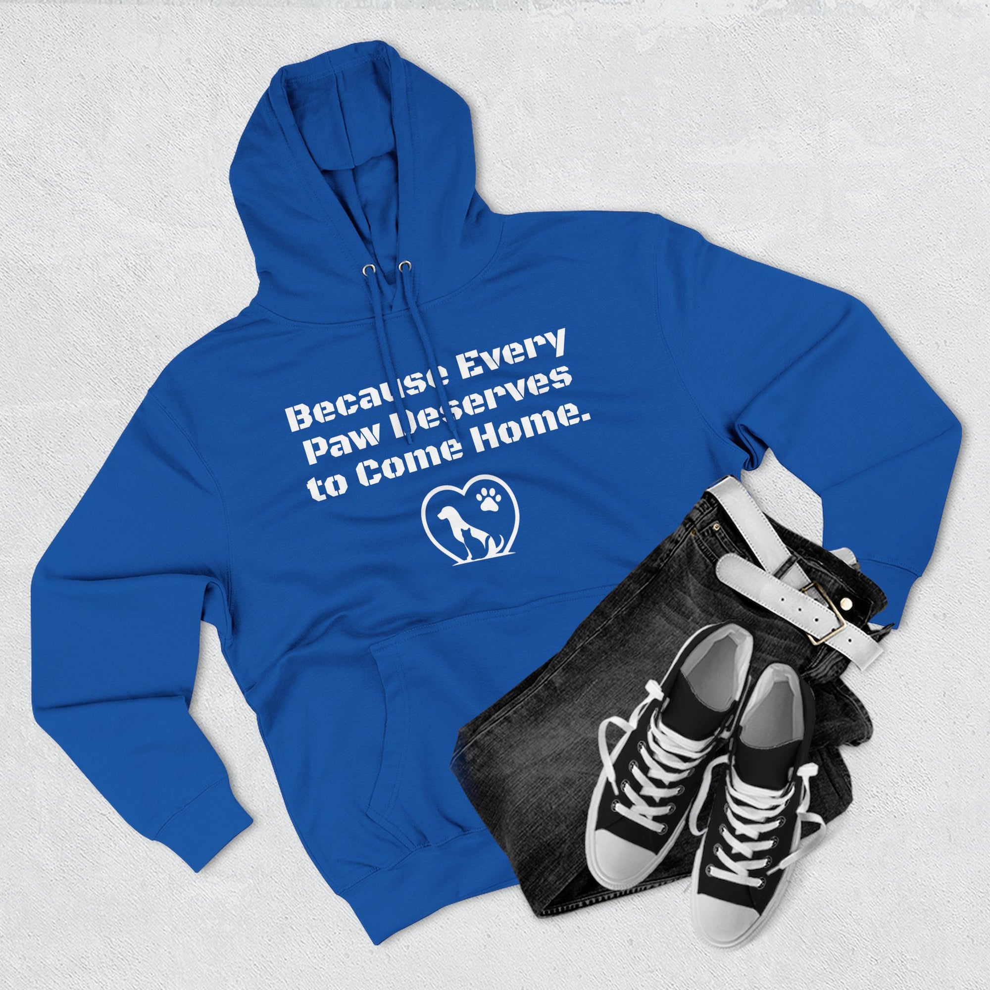 Every Paw Fleece Hoodie - LPDR