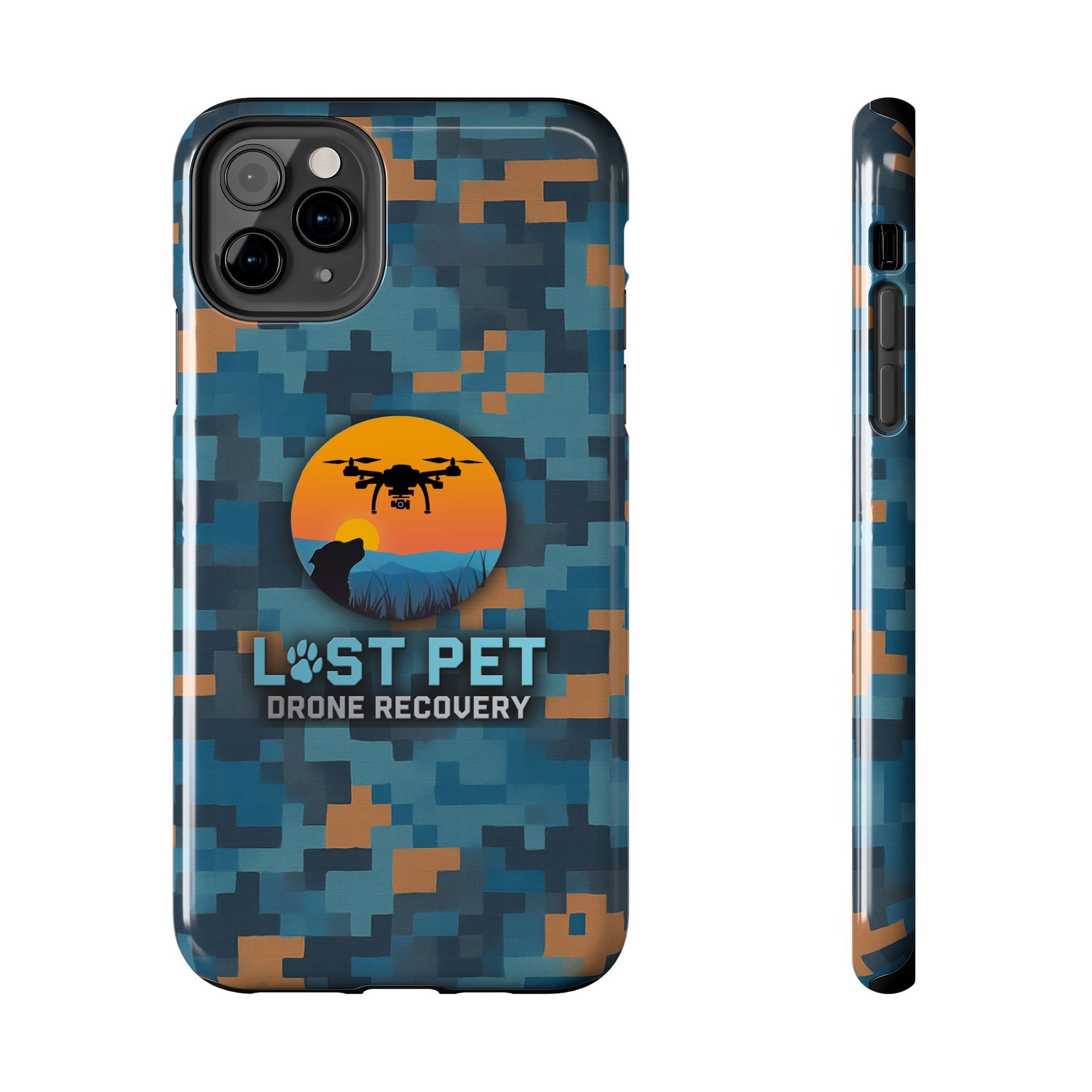Lost Pet Drone Recovery Phone Case - *Signature LPDR Brand Camo*