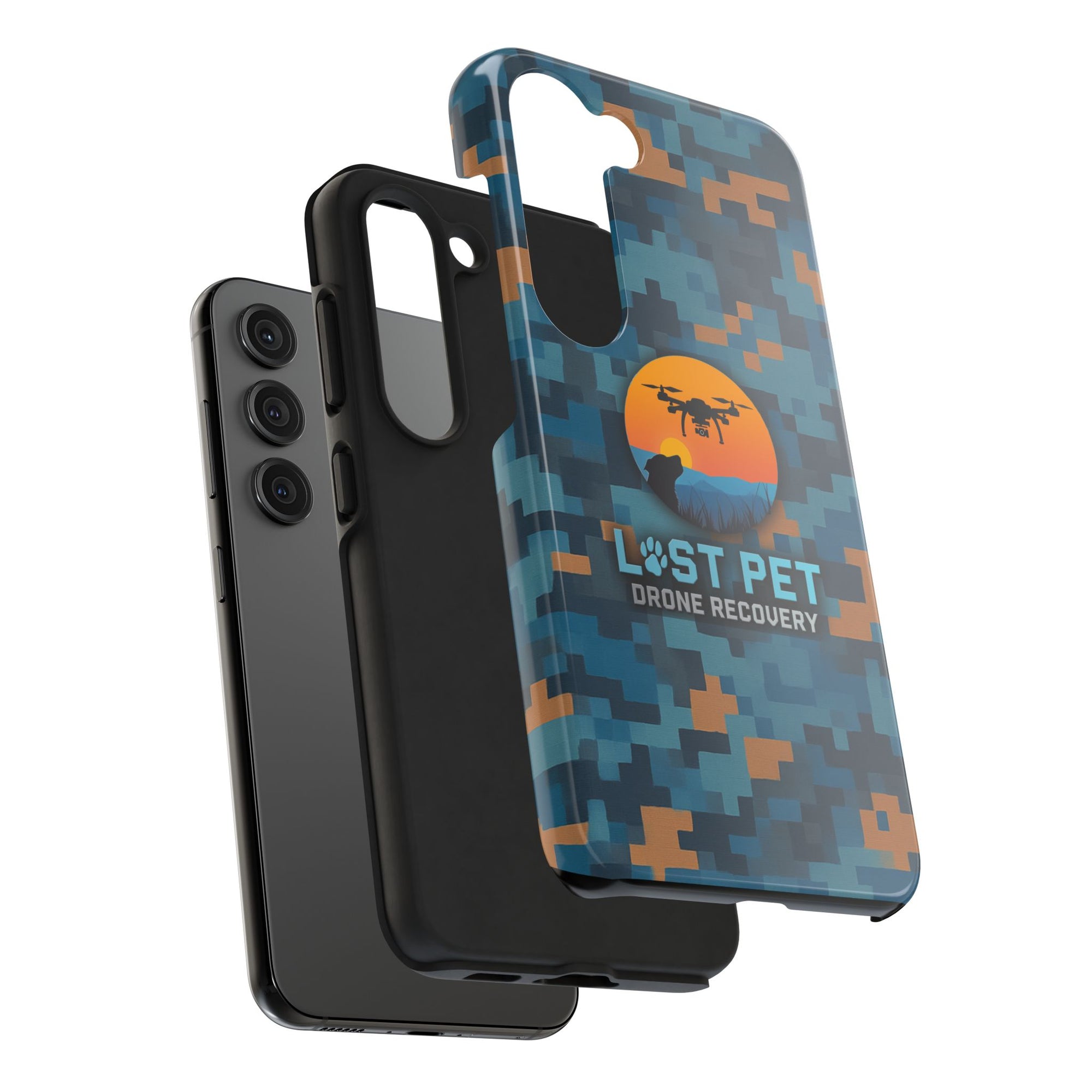 Lost Pet Drone Recovery Phone Case - *Signature LPDR Brand Camo*