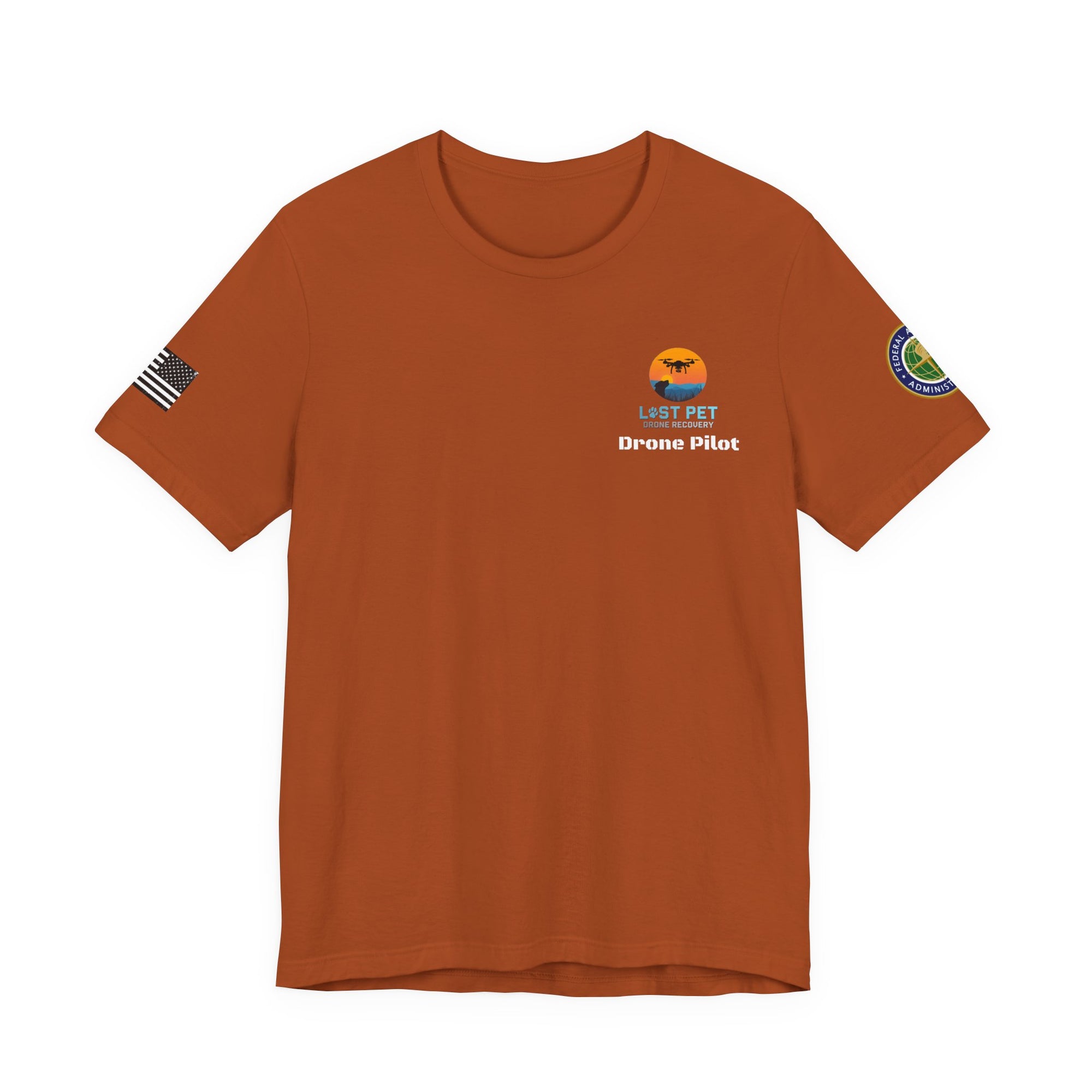 Custom FAA Drone Pilot Tee - LPDR