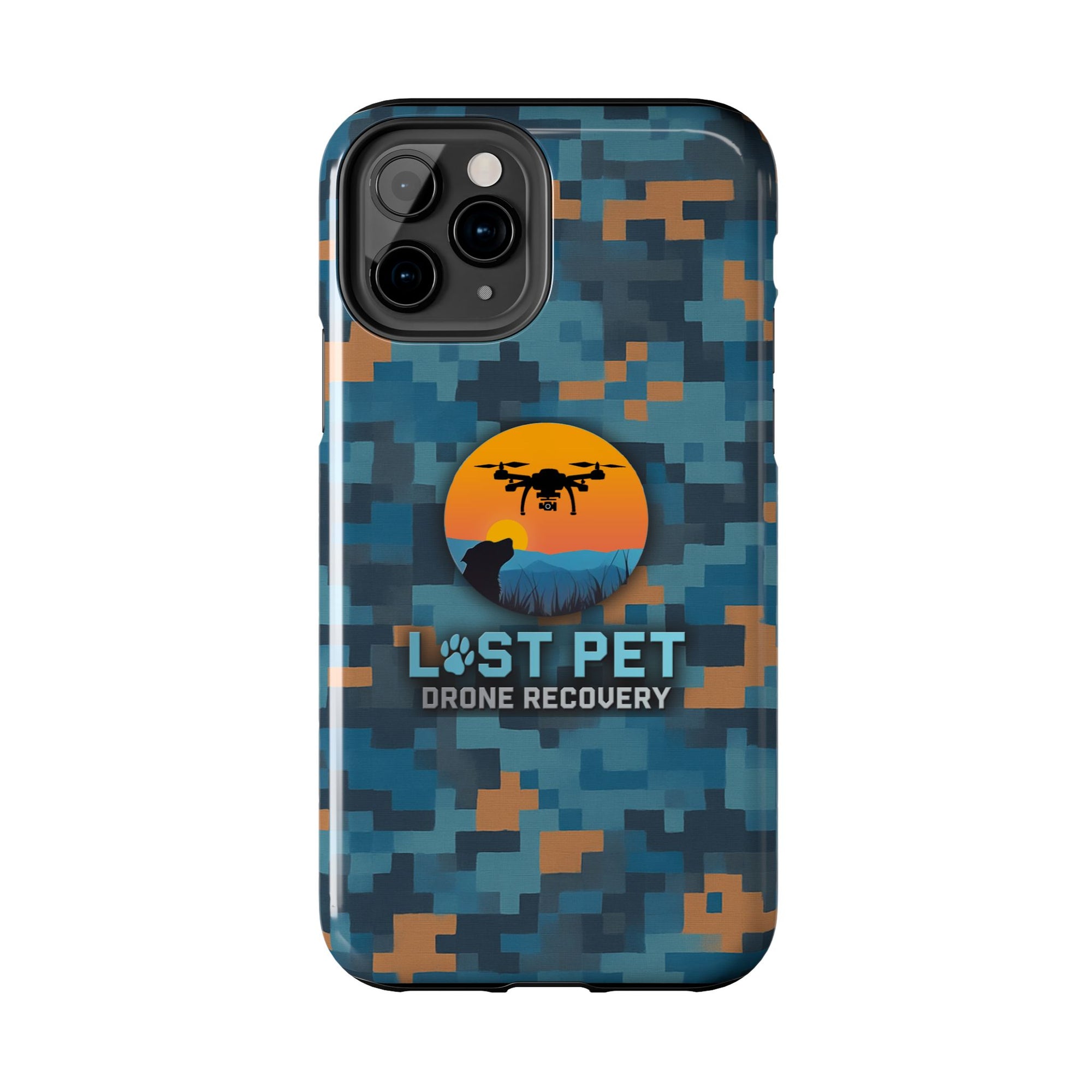 Lost Pet Drone Recovery Phone Case - *Signature LPDR Brand Camo*
