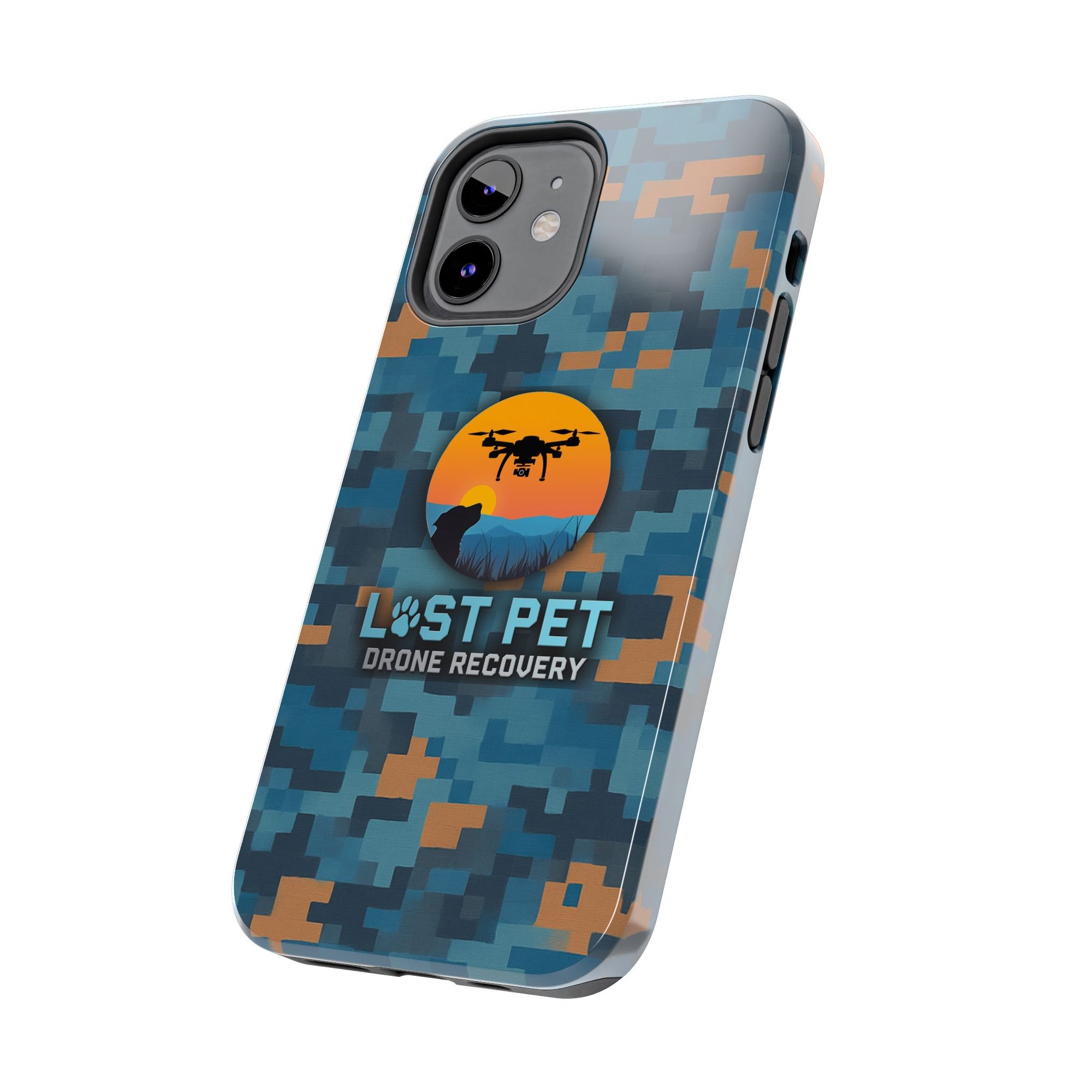 Lost Pet Drone Recovery Phone Case - *Signature LPDR Brand Camo*