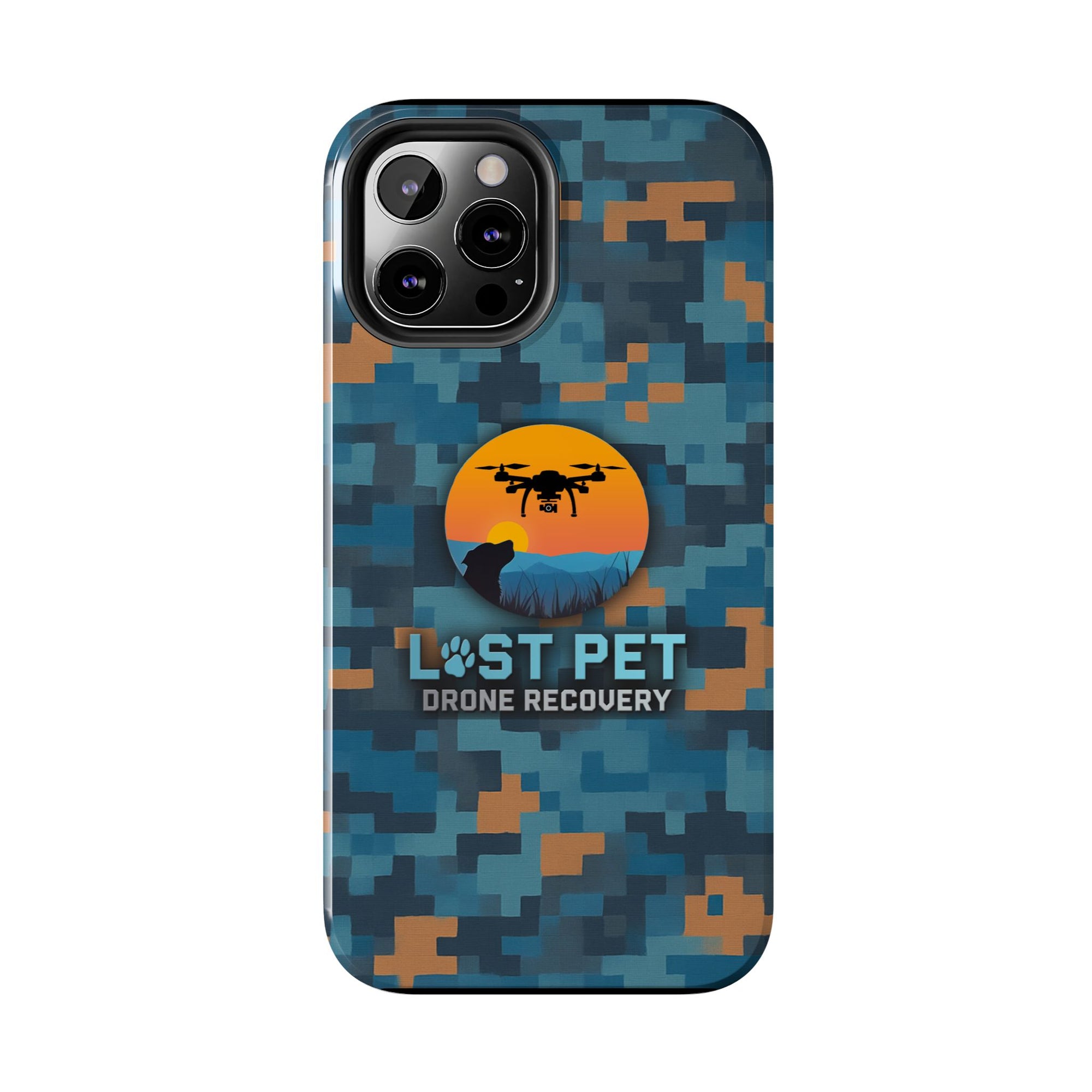 Lost Pet Drone Recovery Phone Case - *Signature LPDR Brand Camo*
