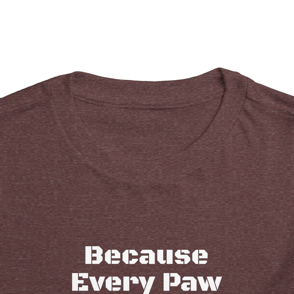 LPDR Toddler Tee - Every Paw Deserves to Come Home