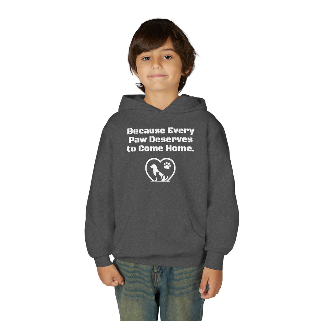 LPDR Hoodie for Youth – Because Every Paw Deserves to Come Home!