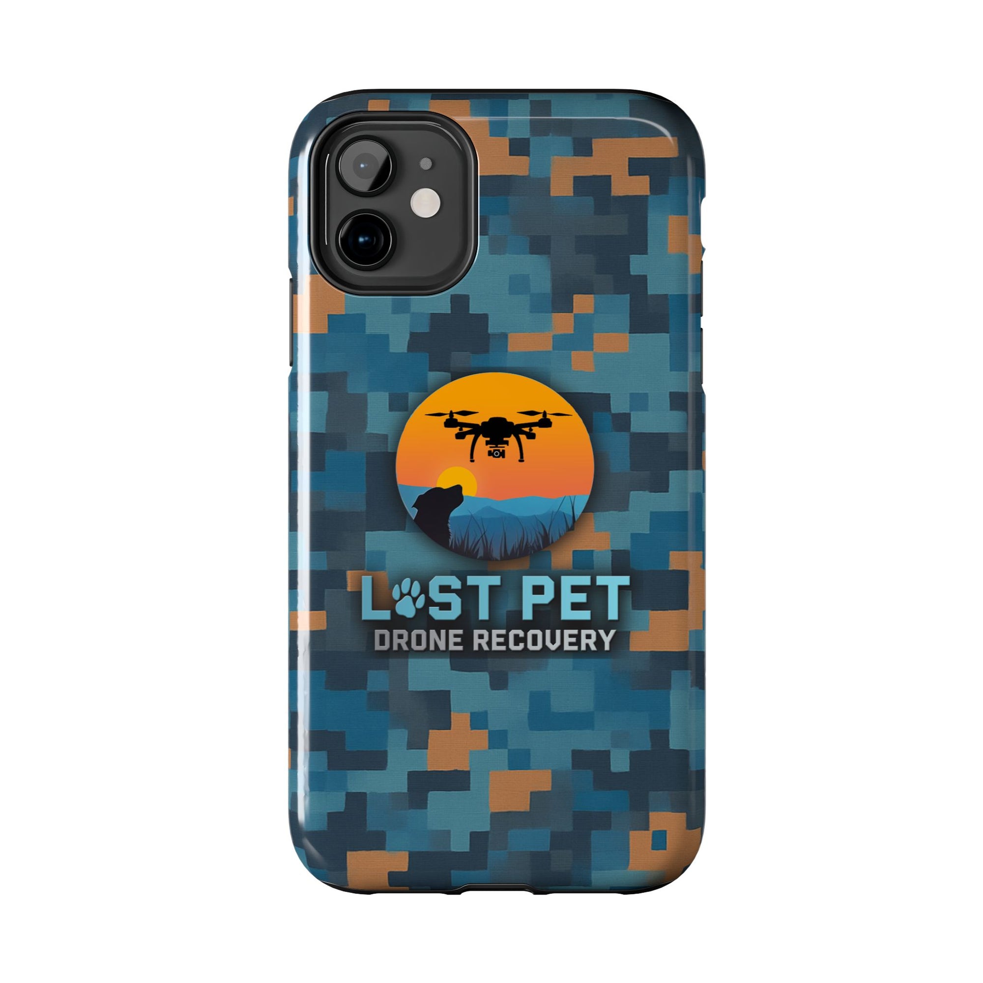 Lost Pet Drone Recovery Phone Case - *Signature LPDR Brand Camo*