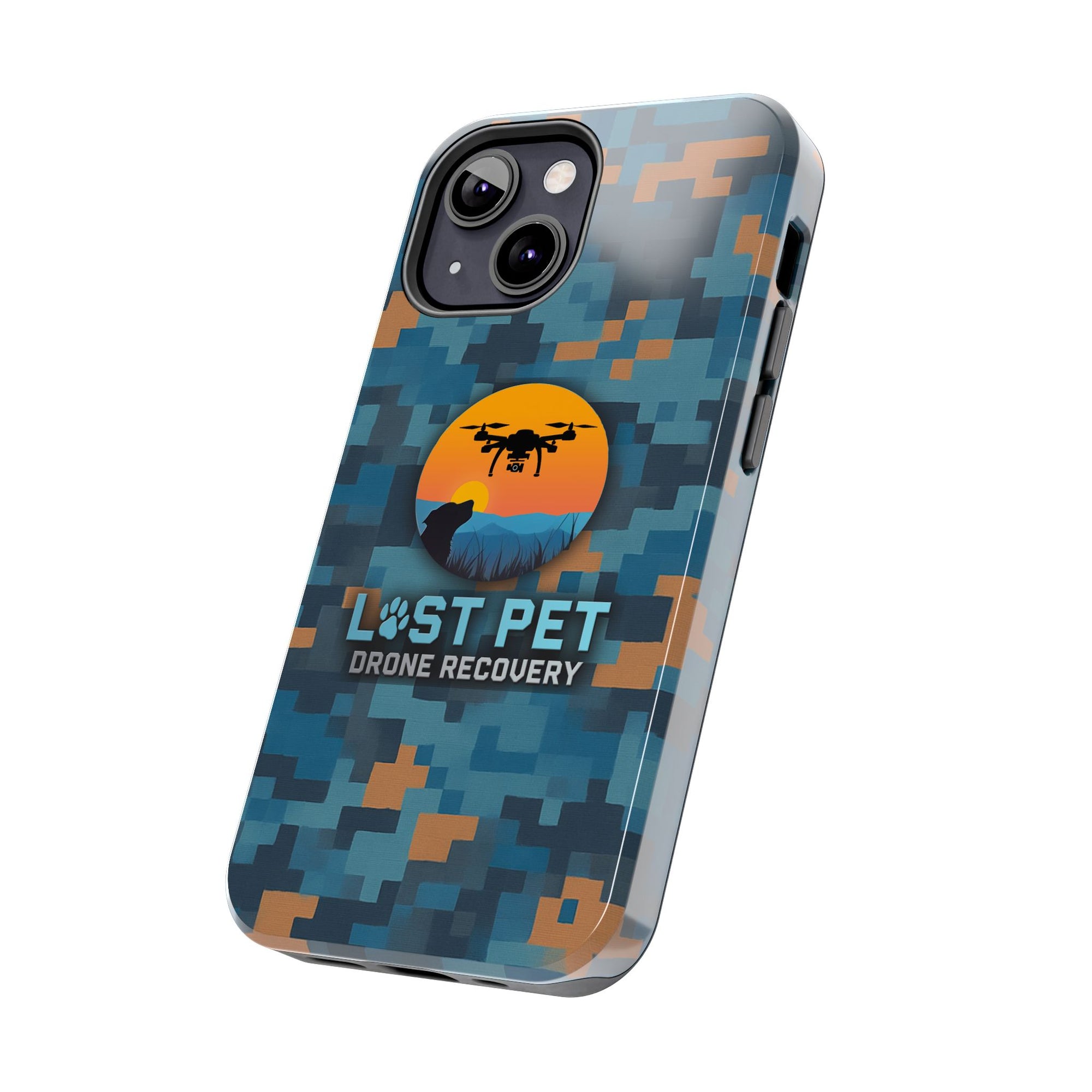 Lost Pet Drone Recovery Phone Case - *Signature LPDR Brand Camo*