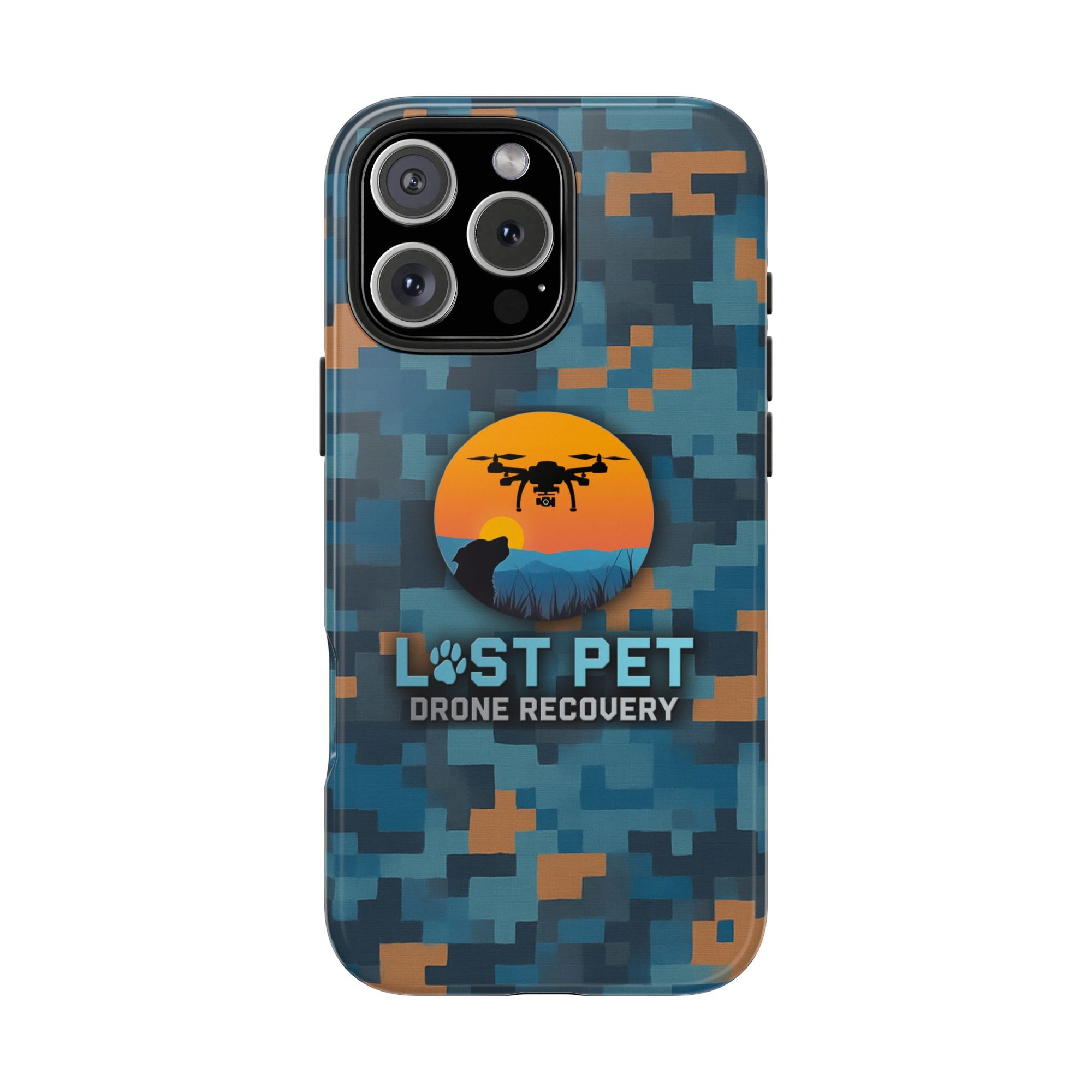 Lost Pet Drone Recovery Phone Case - *Signature LPDR Brand Camo*