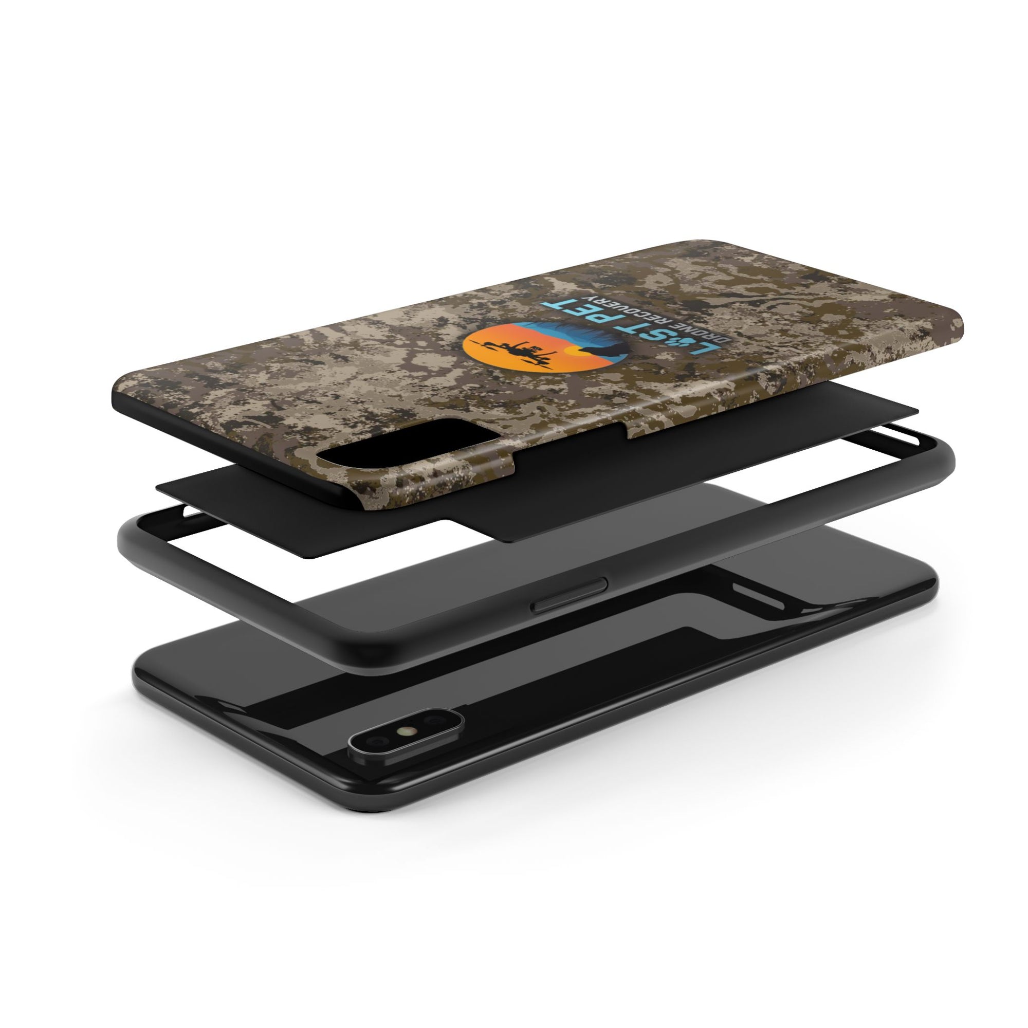 Lost Pet Drone Recovery Phone Case - Camo