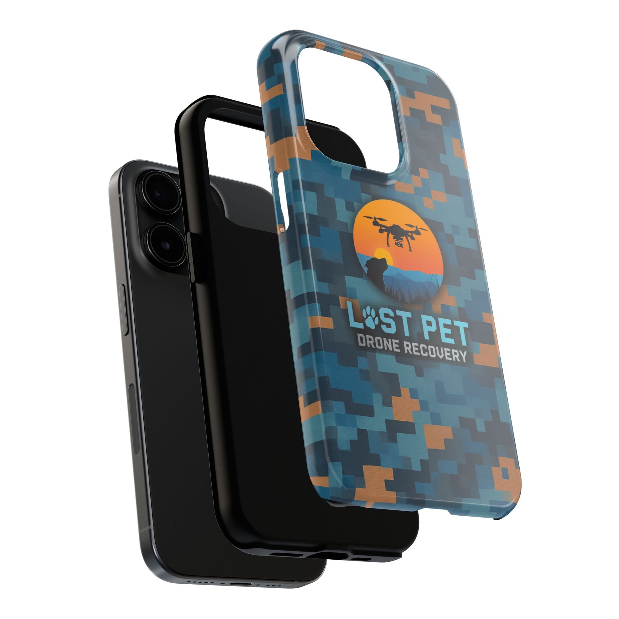 Lost Pet Drone Recovery Phone Case - *Signature LPDR Brand Camo*