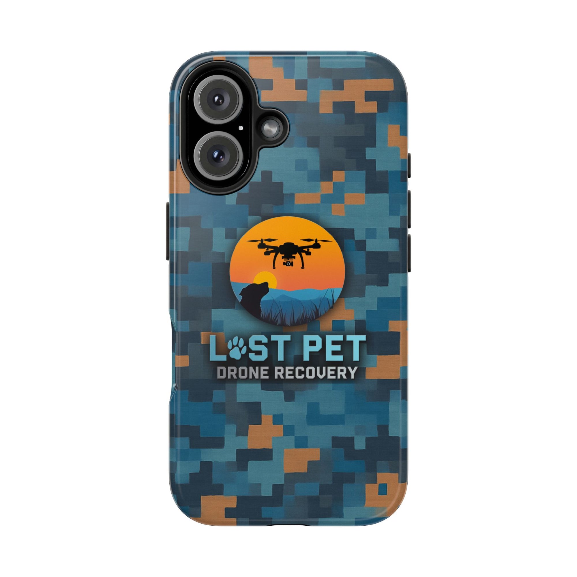Lost Pet Drone Recovery Phone Case - *Signature LPDR Brand Camo*