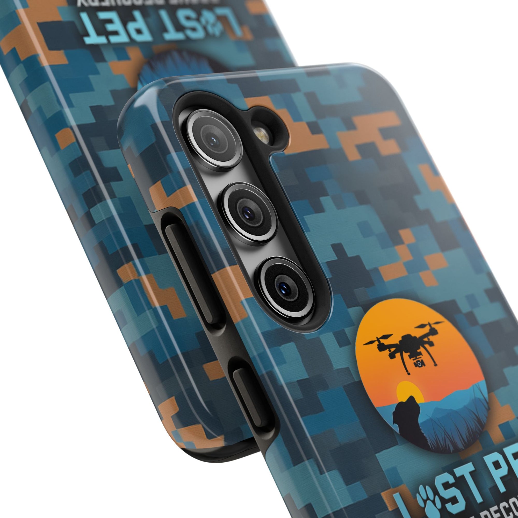 Lost Pet Drone Recovery Phone Case - *Signature LPDR Brand Camo*