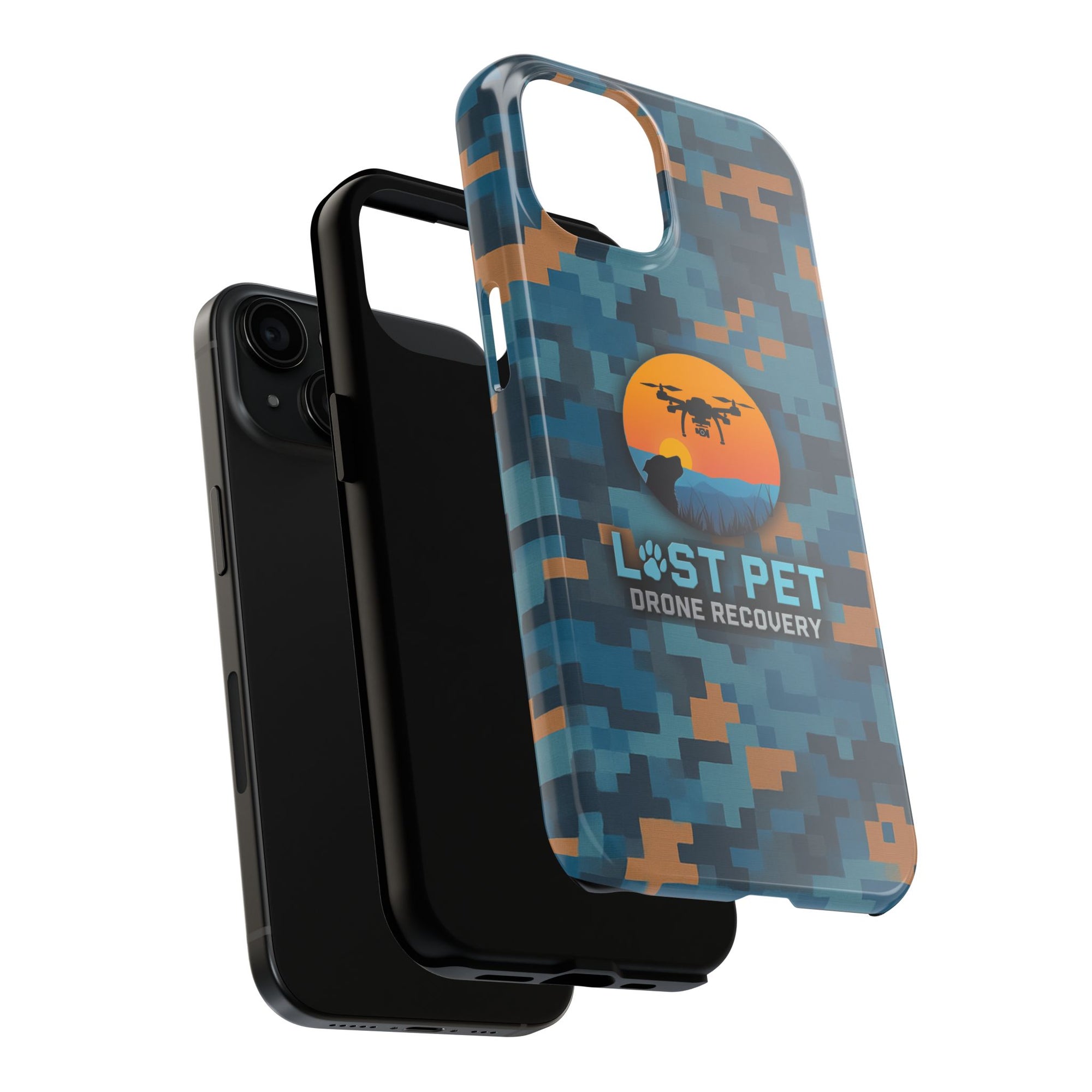 Lost Pet Drone Recovery Phone Case - *Signature LPDR Brand Camo*